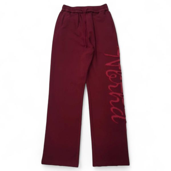 "Instant" Red Graphic Sweatpants
