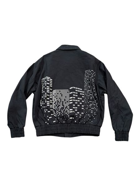 "Predator" Black Zip-Up Jacket