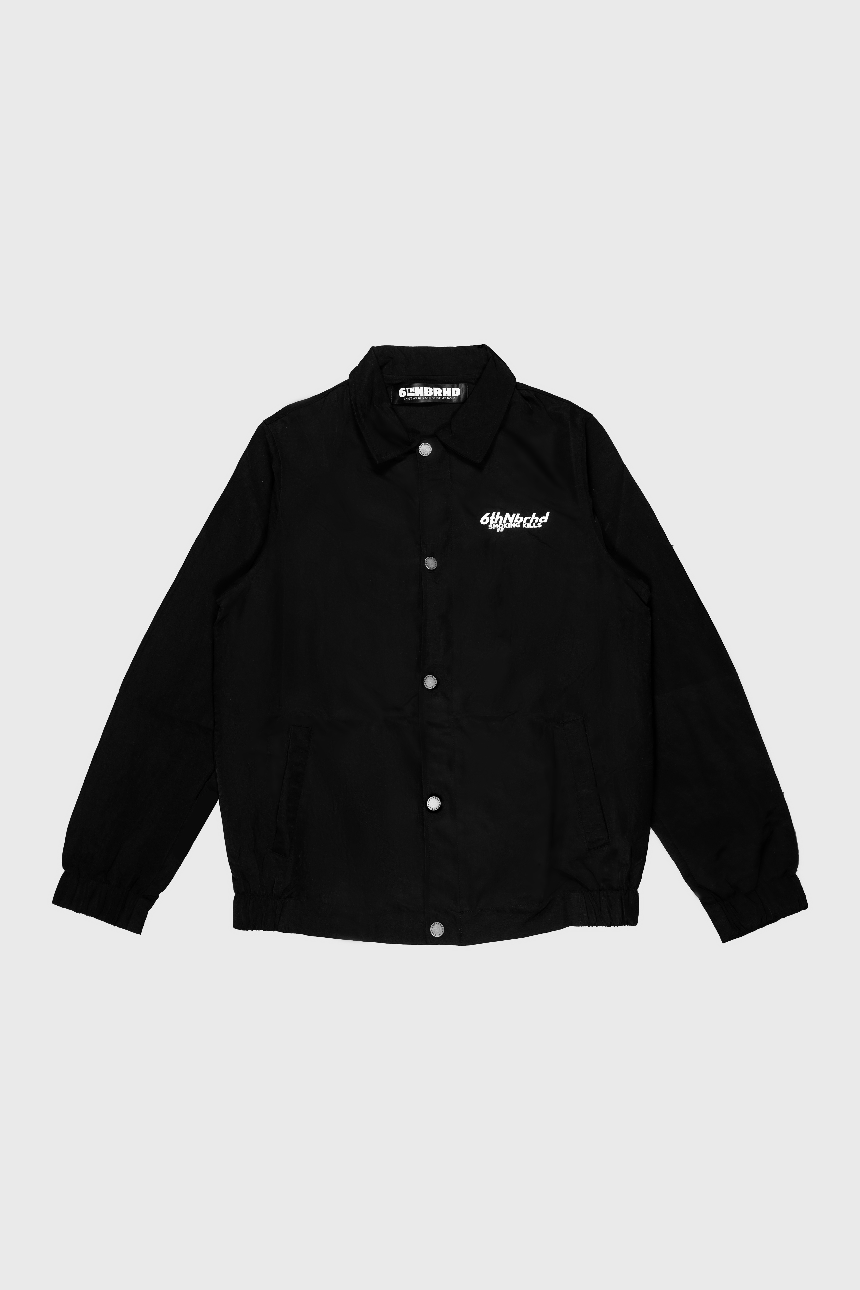6thNBRHD JACKET "NO SMOKING" -BLACK