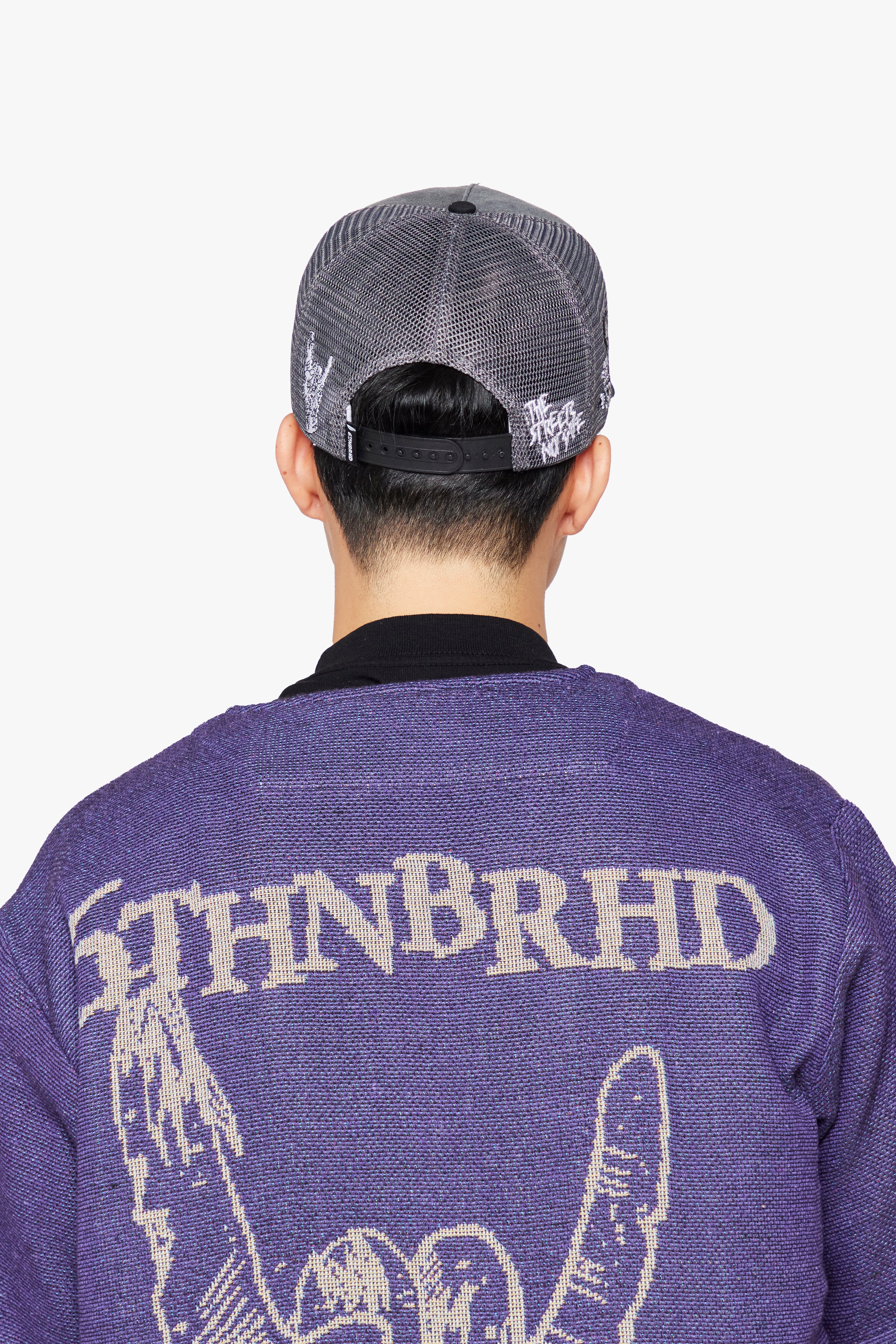 "Stalker" Snapback Hat Grey