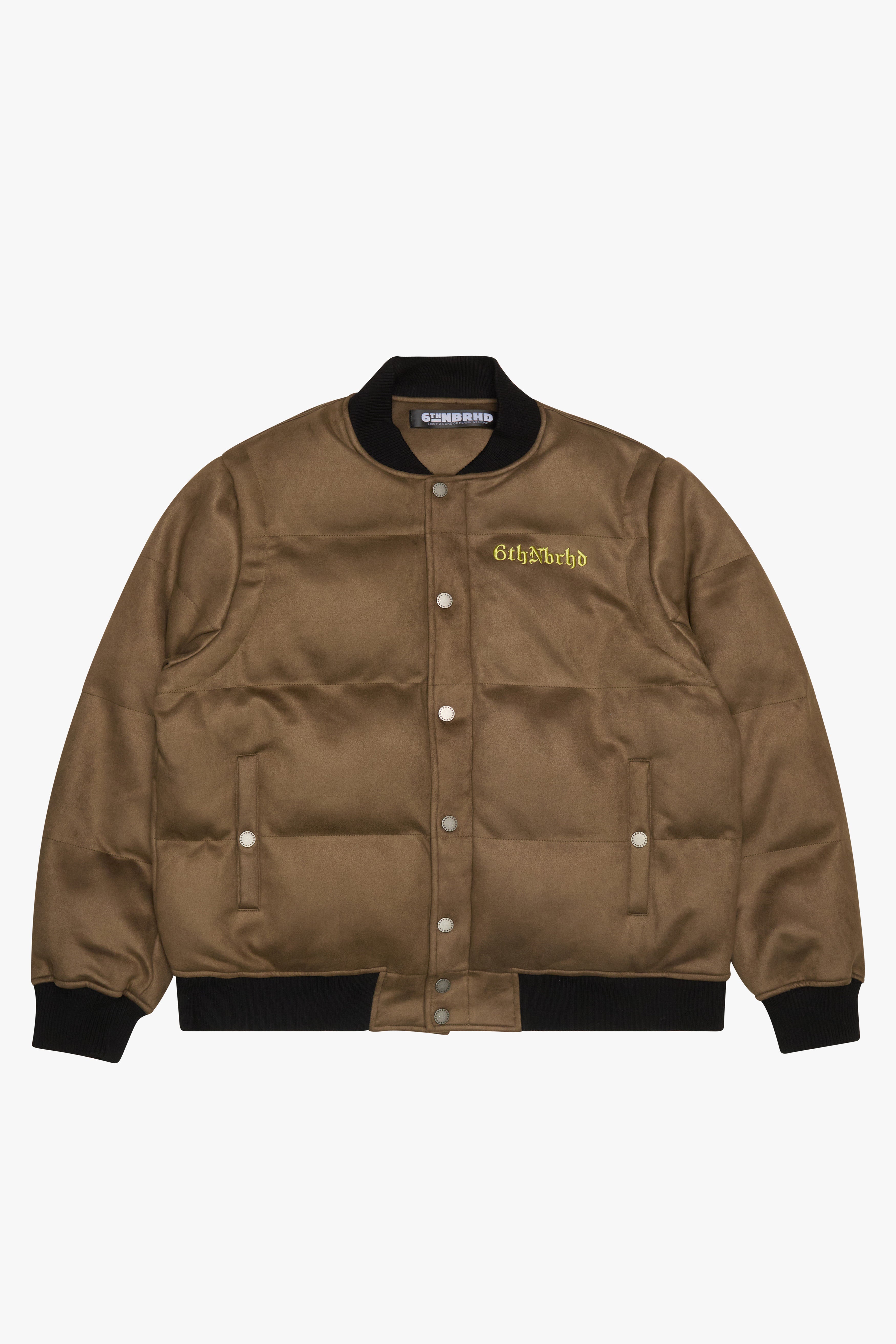 6thNBRHD JACKET "HEADLINES" -OLIVE