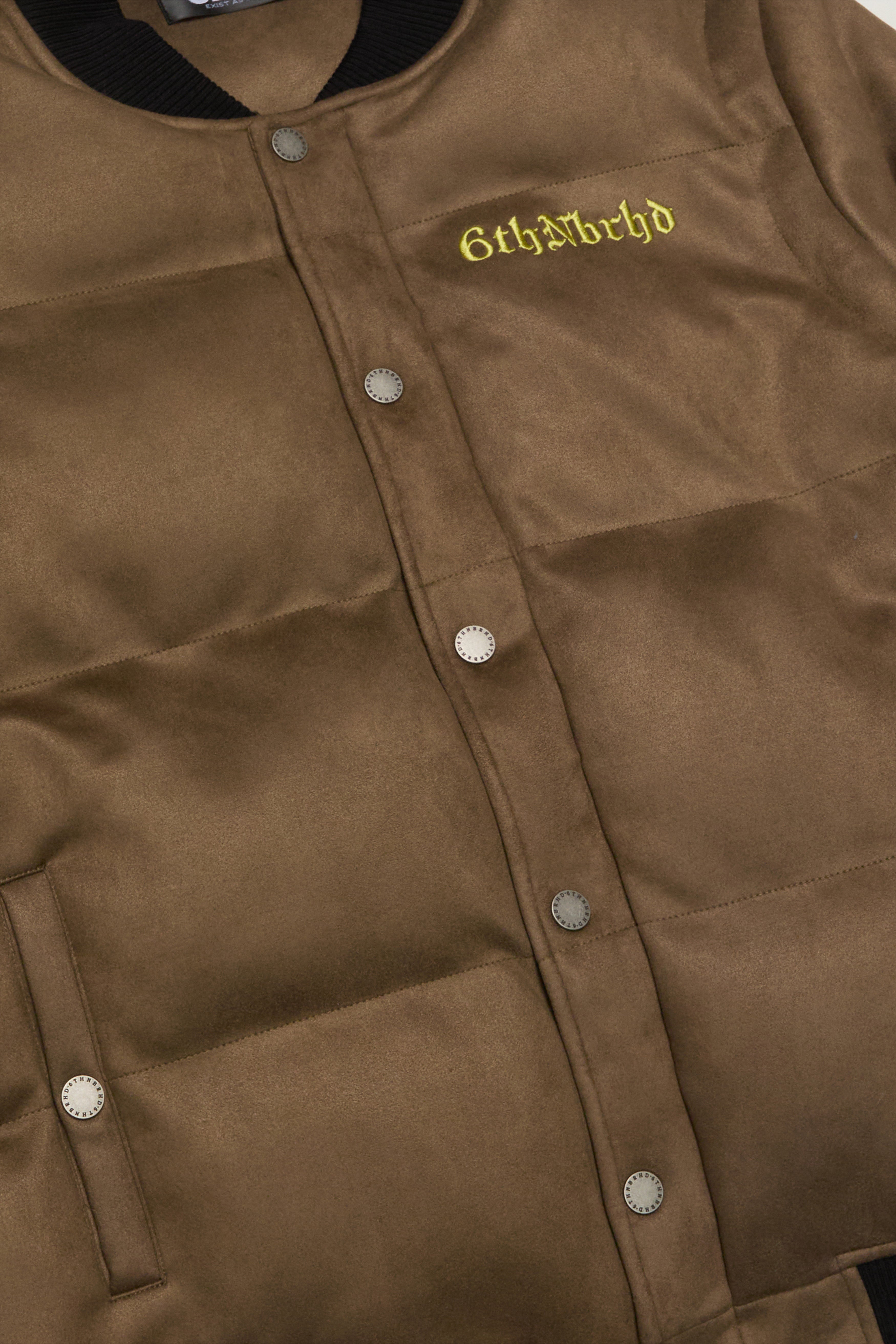 6thNBRHD JACKET "HEADLINES" -OLIVE