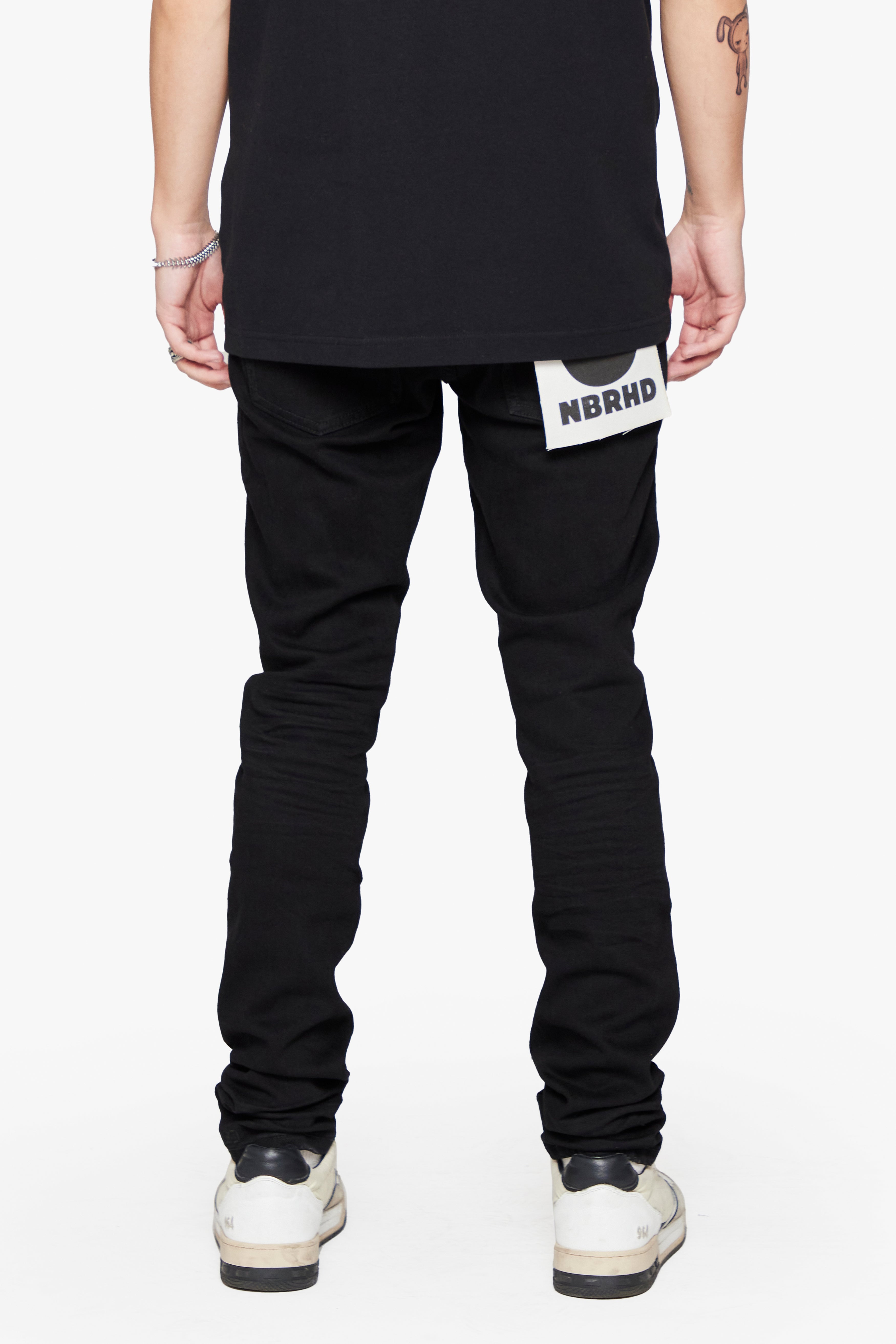 6thNBRHD SKINNY JEAN "PALI" -BLACK
