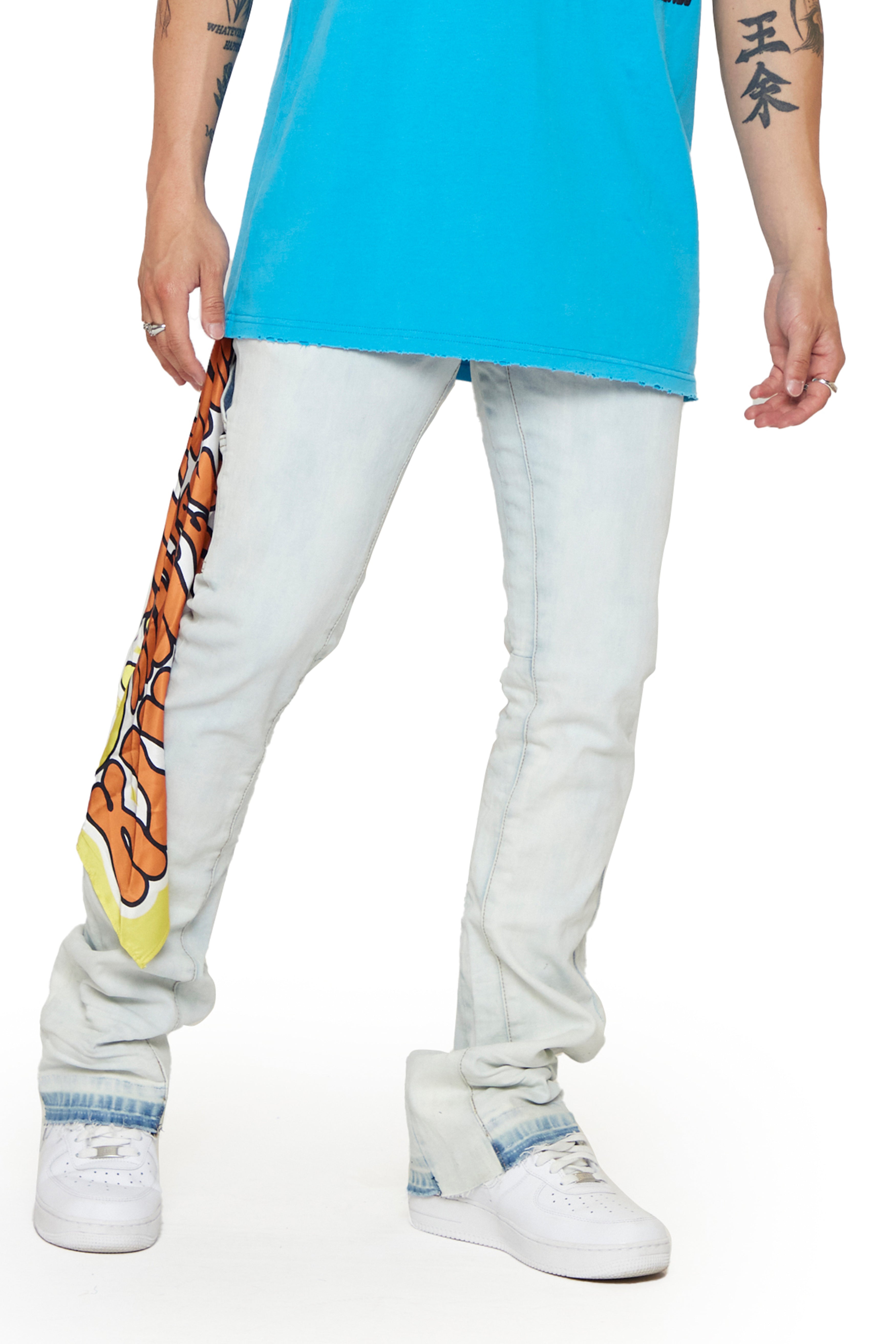 6thNBRHD JEANS "NEW FIELDS" -BLEACHED