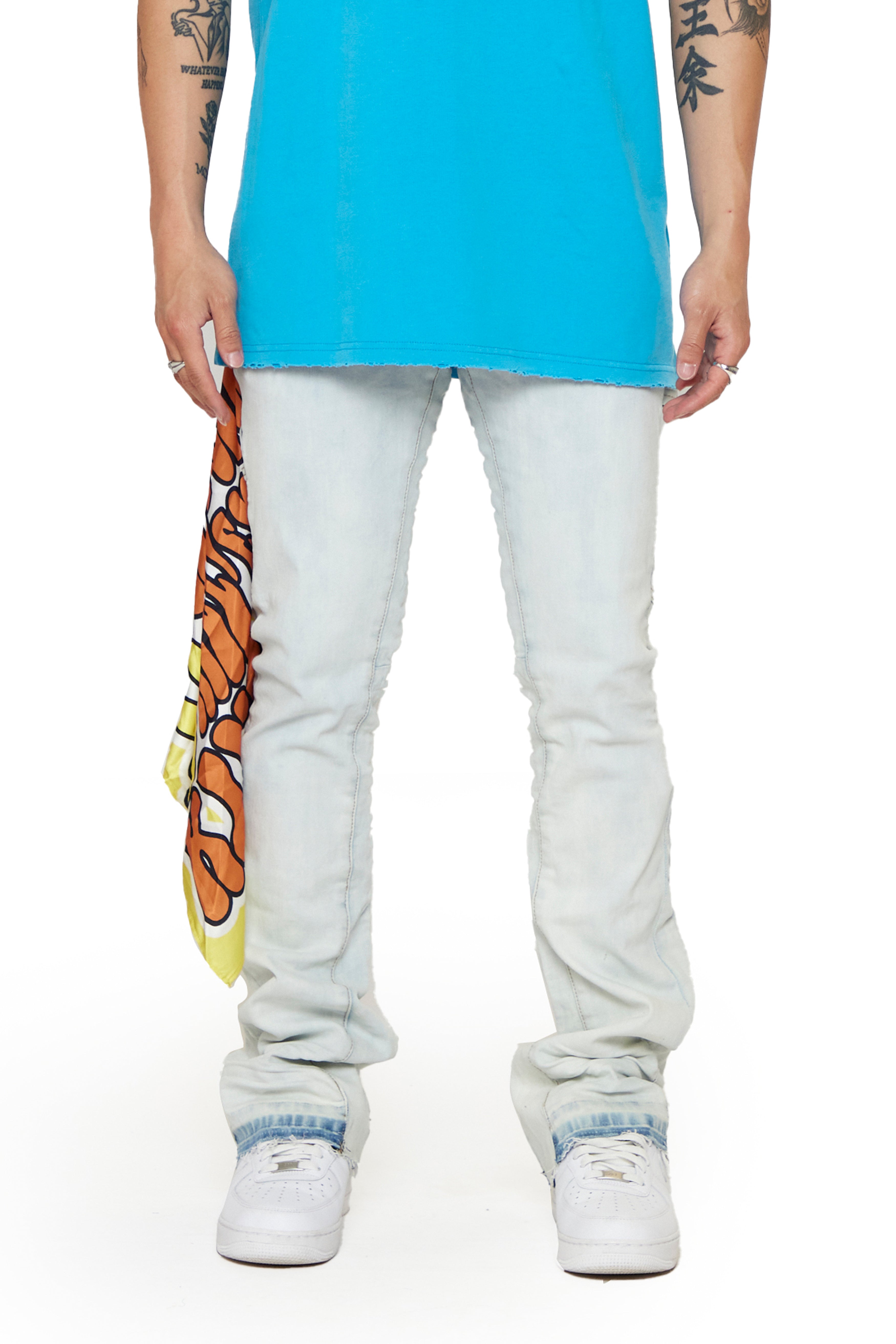 6thNBRHD JEANS "NEW FIELDS" -BLEACHED