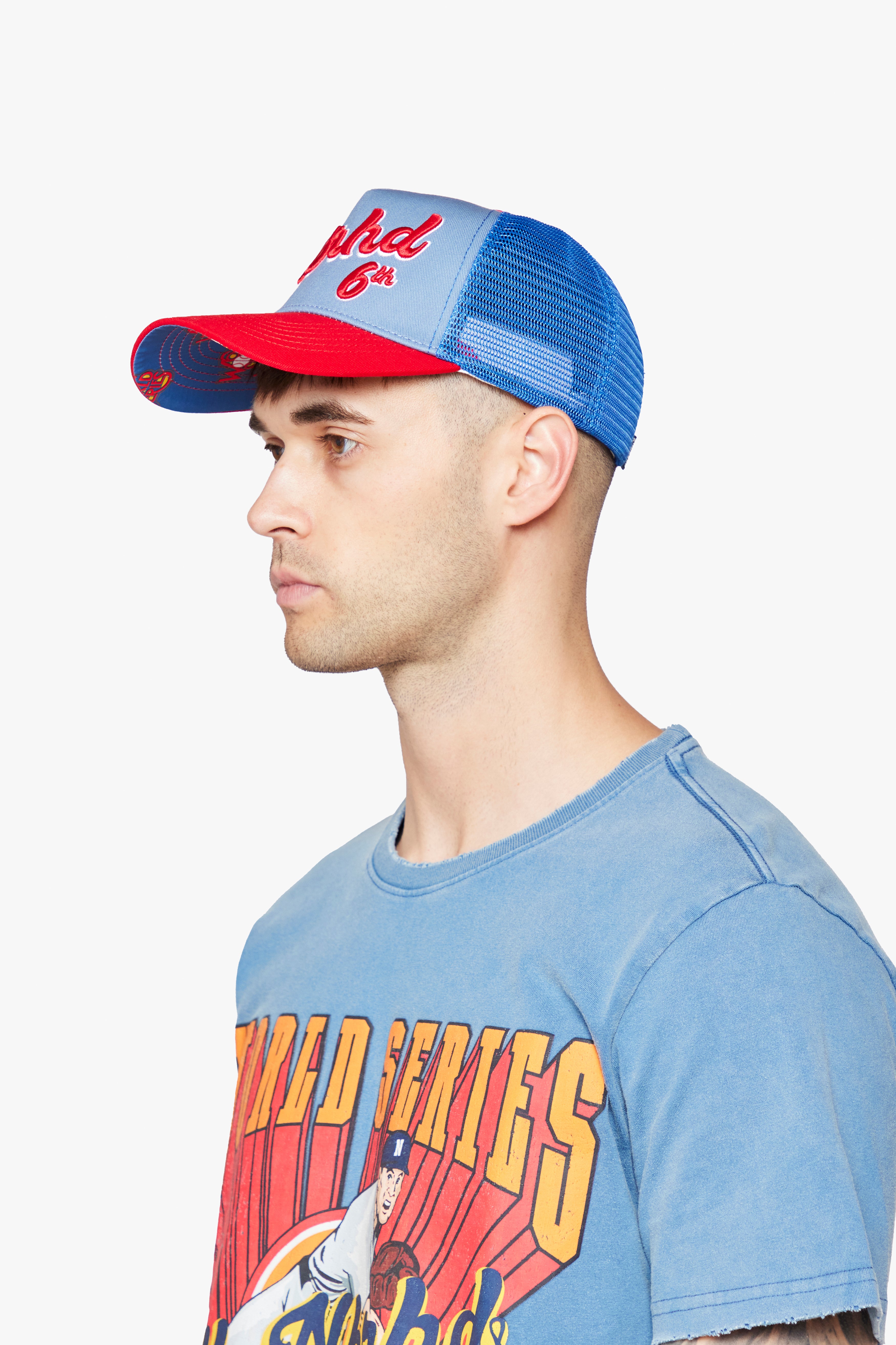 6thNBRHD SNAPBACK "UMPIRE" -NAVY