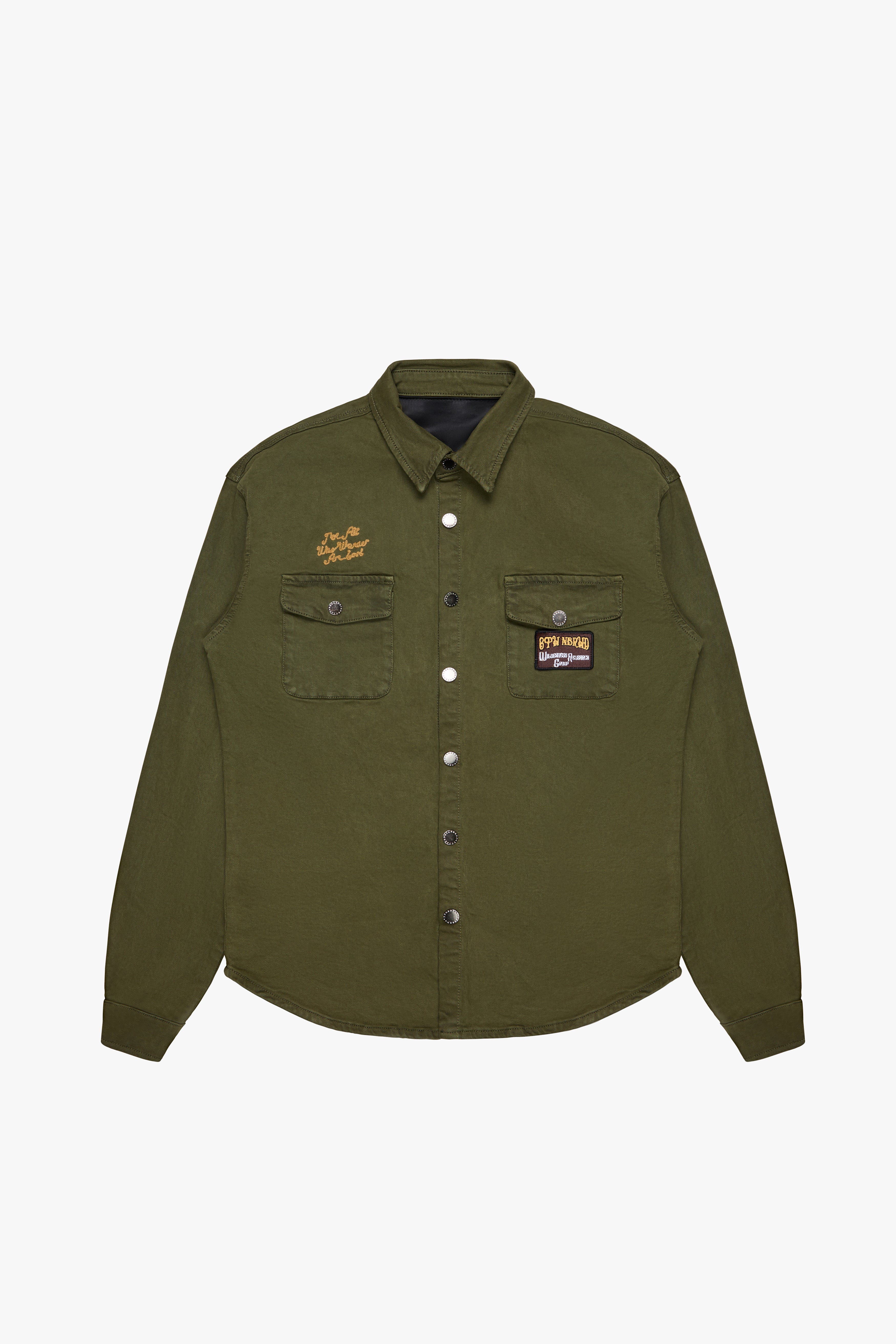 6thNBRHD BUTTON DOWN "SAFARI" OLIVE