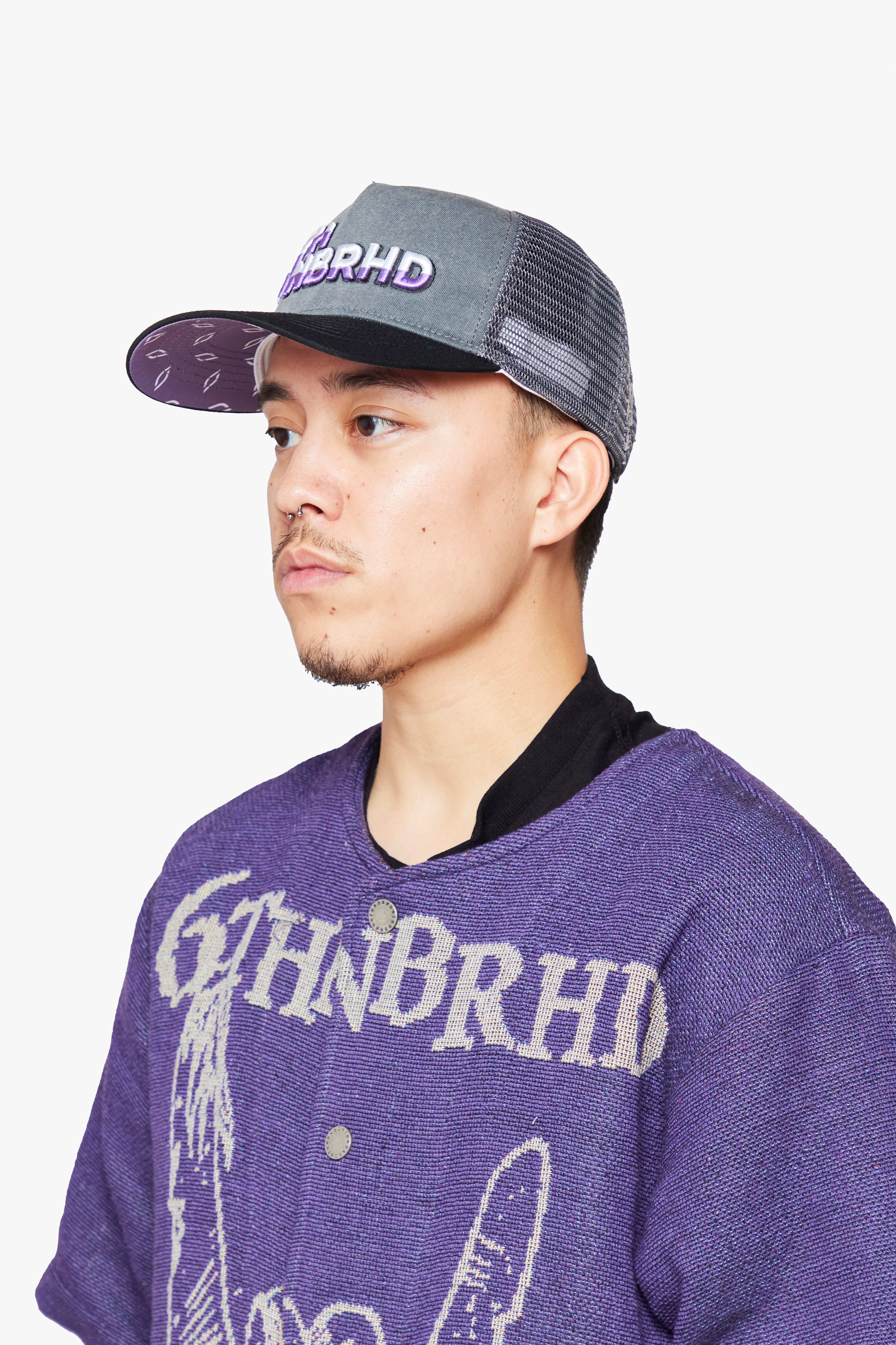 "Stalker" Snapback Hat Grey