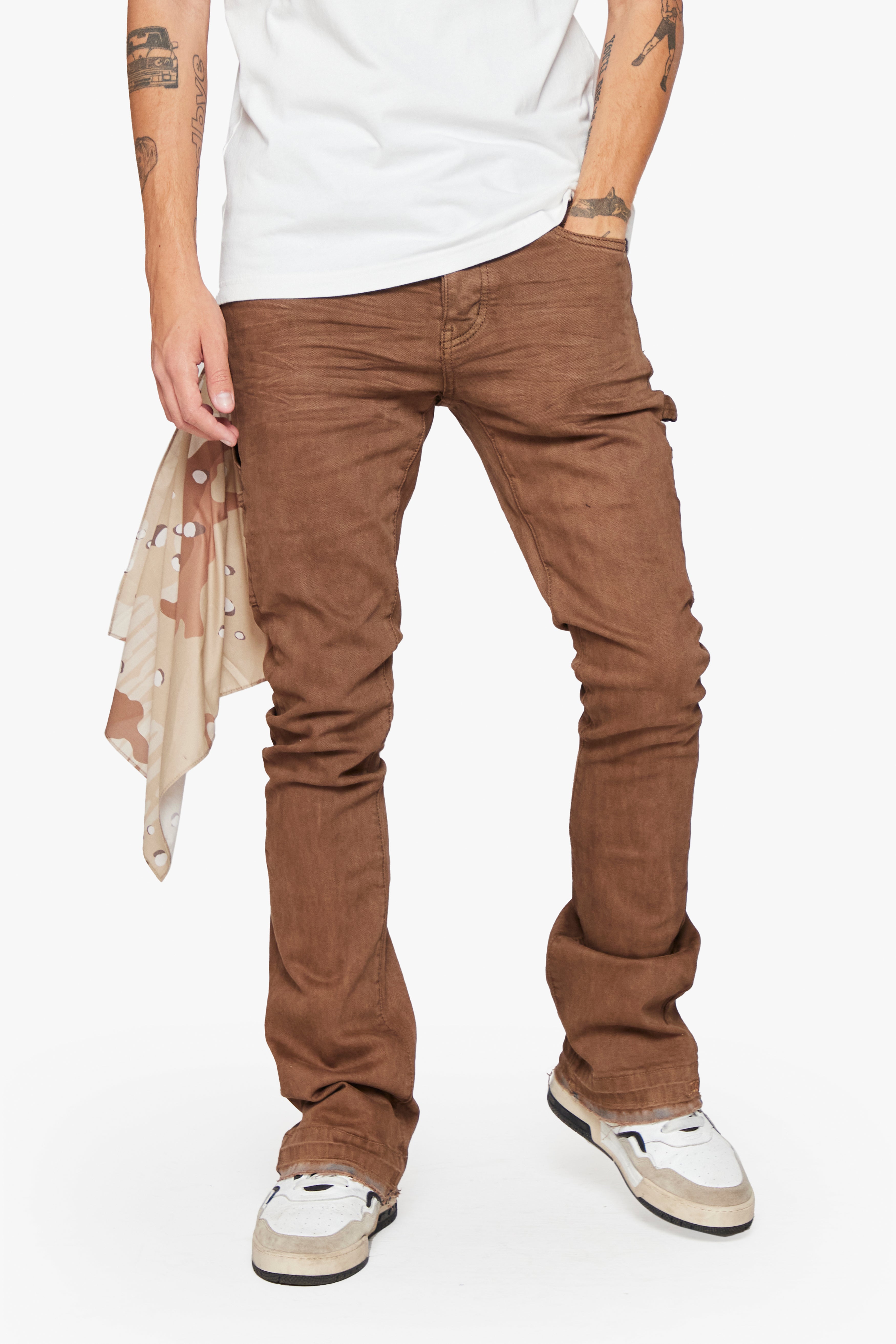 6thNBRHD SUPER STACKED "TRADITION" -BROWN