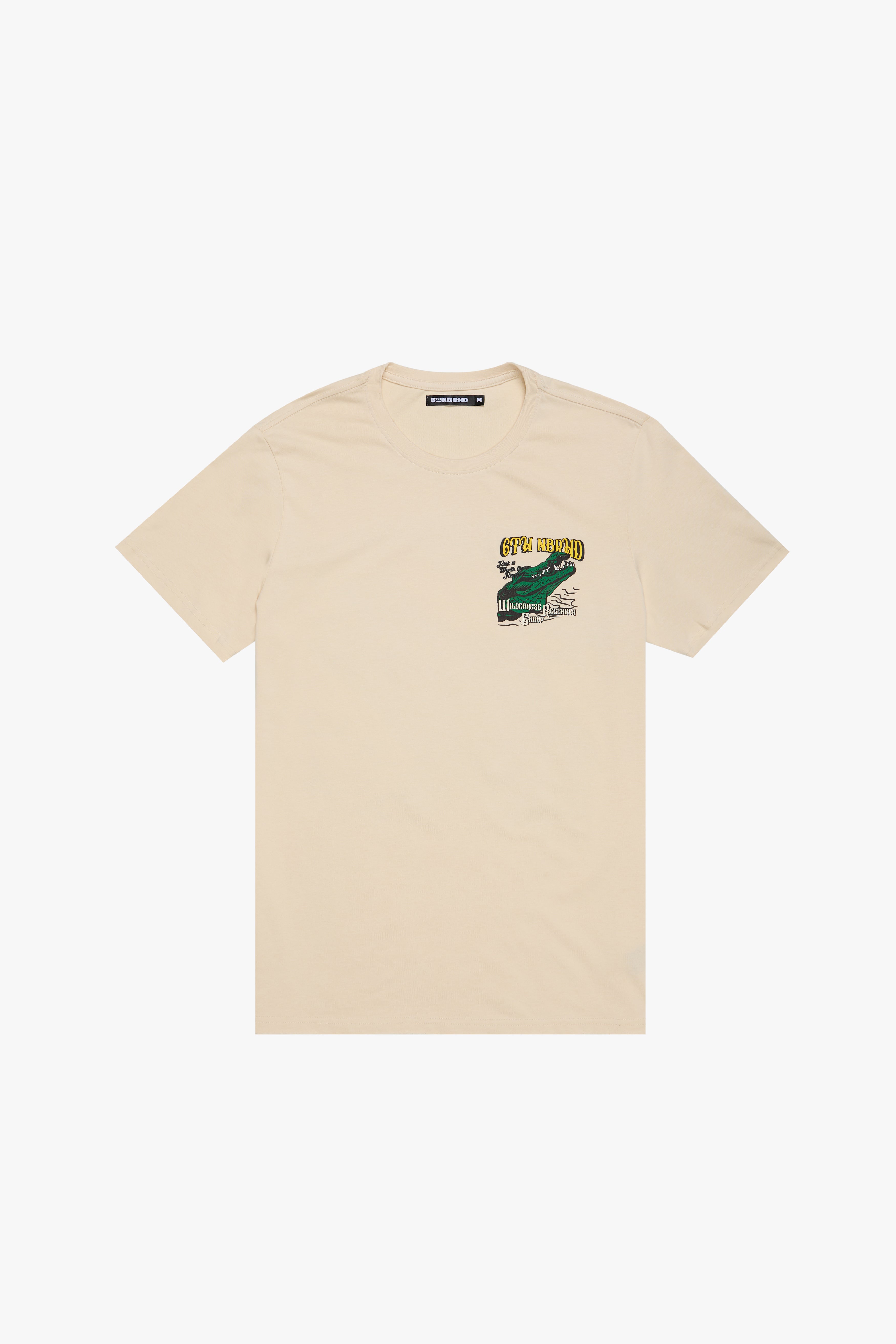 6thNBRHD TEE "GATOR" CREAM