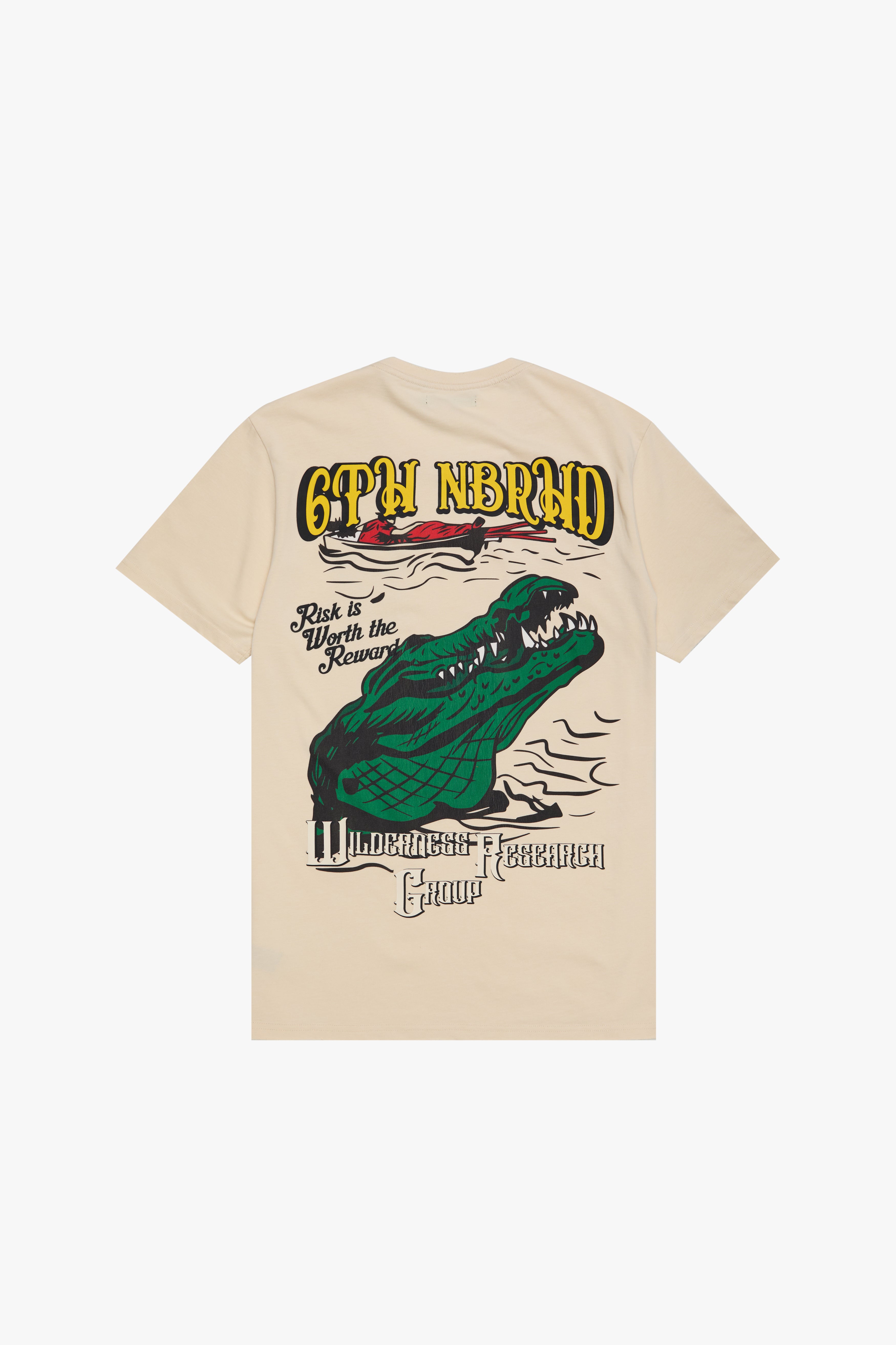 6thNBRHD TEE "GATOR" CREAM