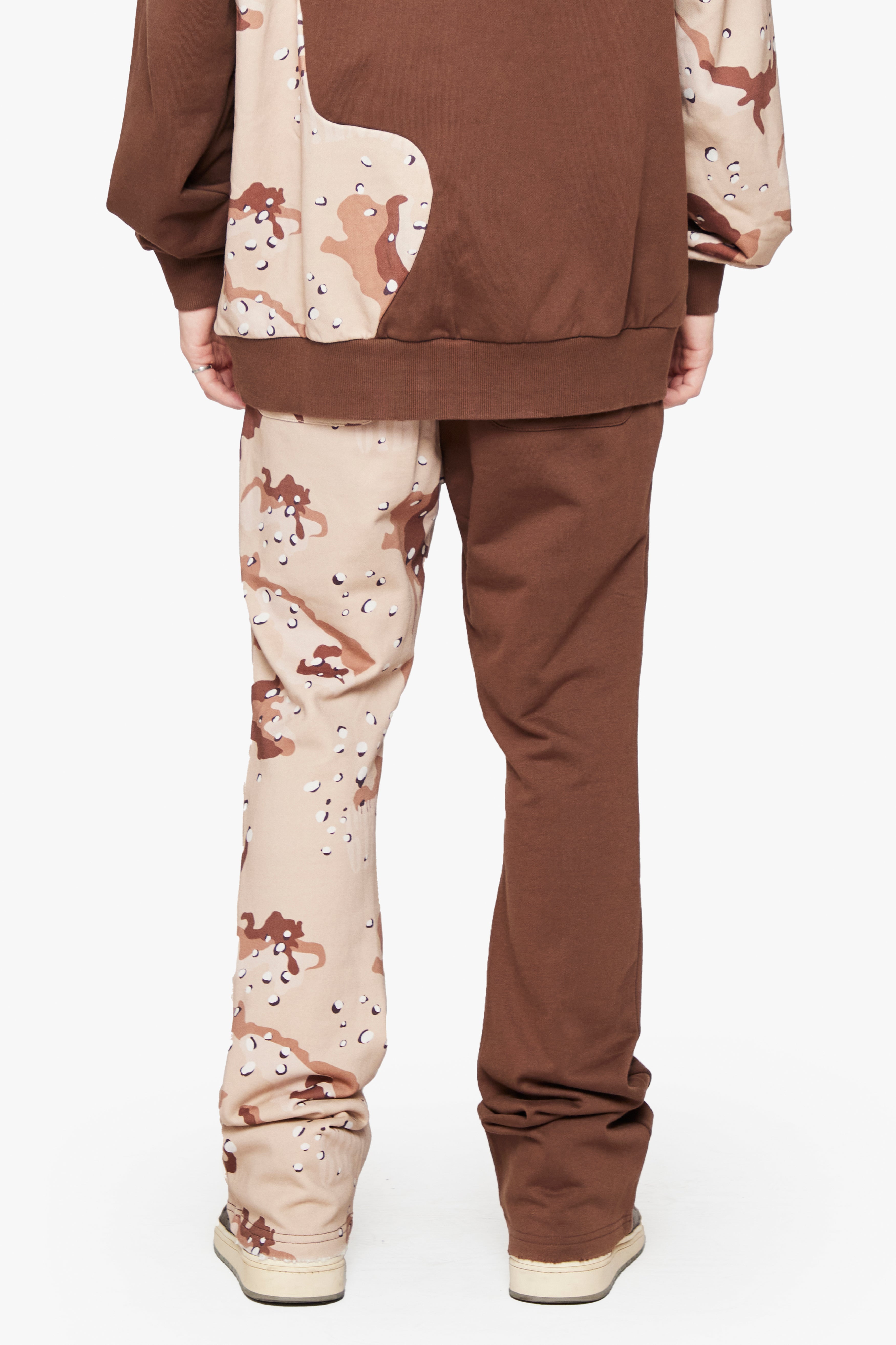 "Tank" Fleece Sweatpants Desert Camo