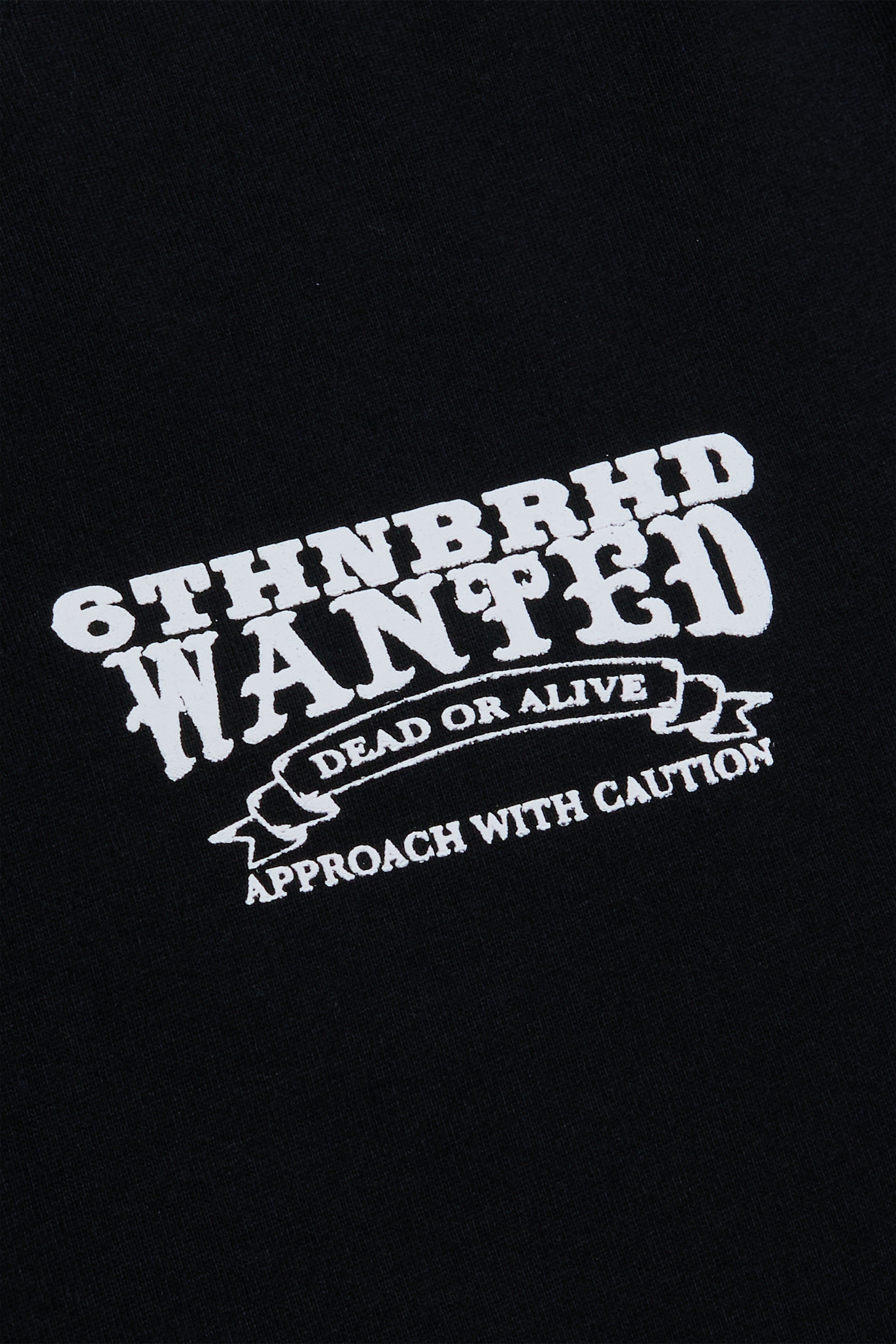6thNBRHD TEE "BANDIT" BLACK