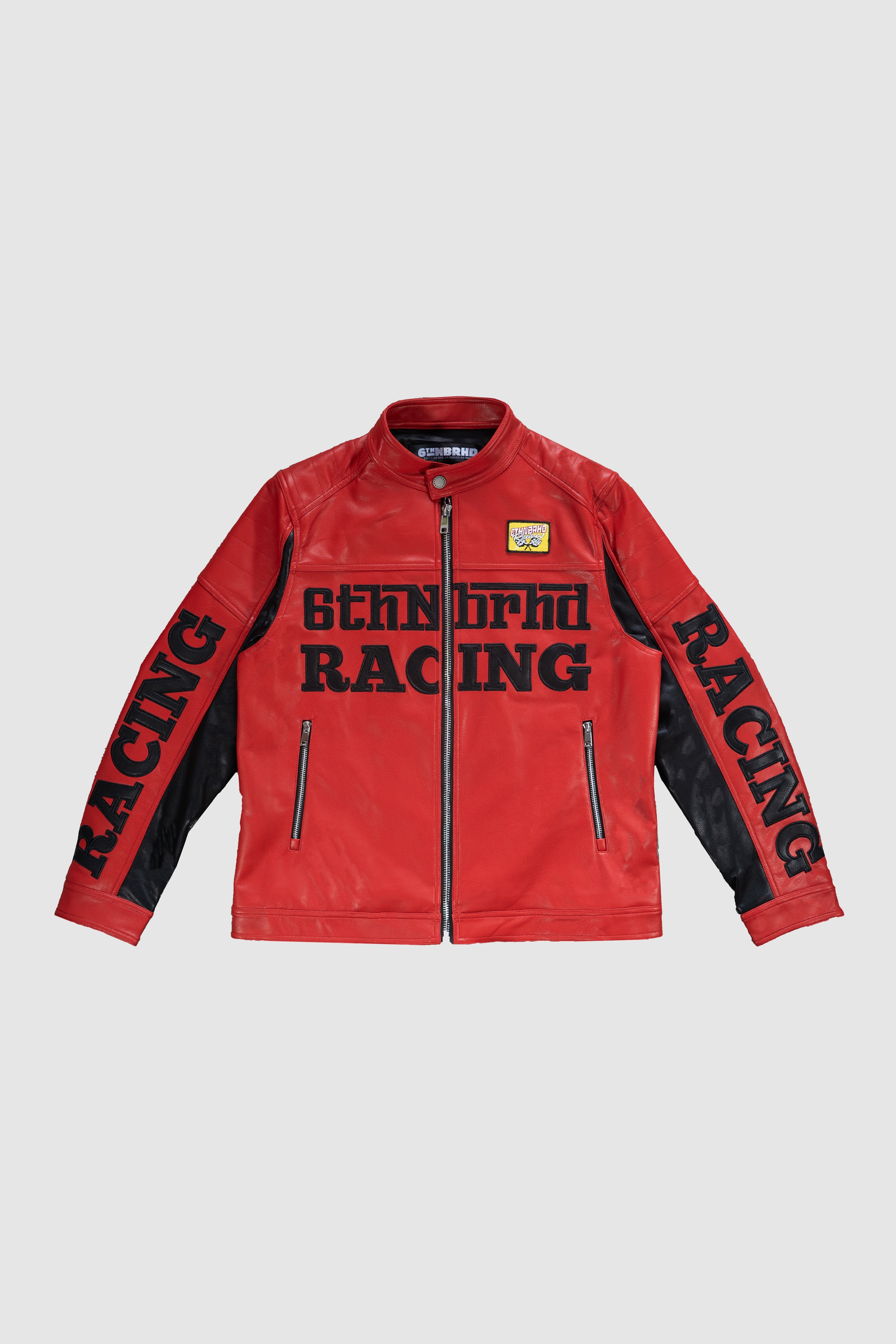 6thNBRHD JACKET "DRIVER" -RED