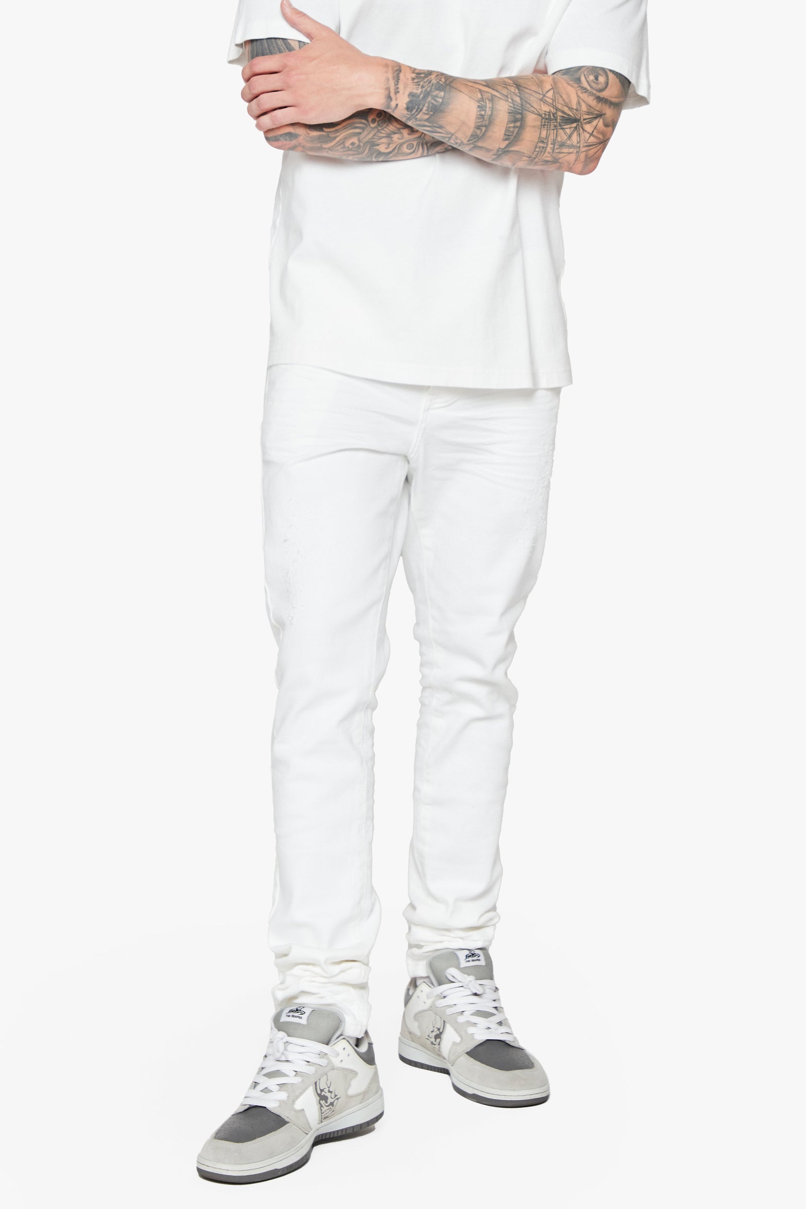 "Pali" Skinny Jean White