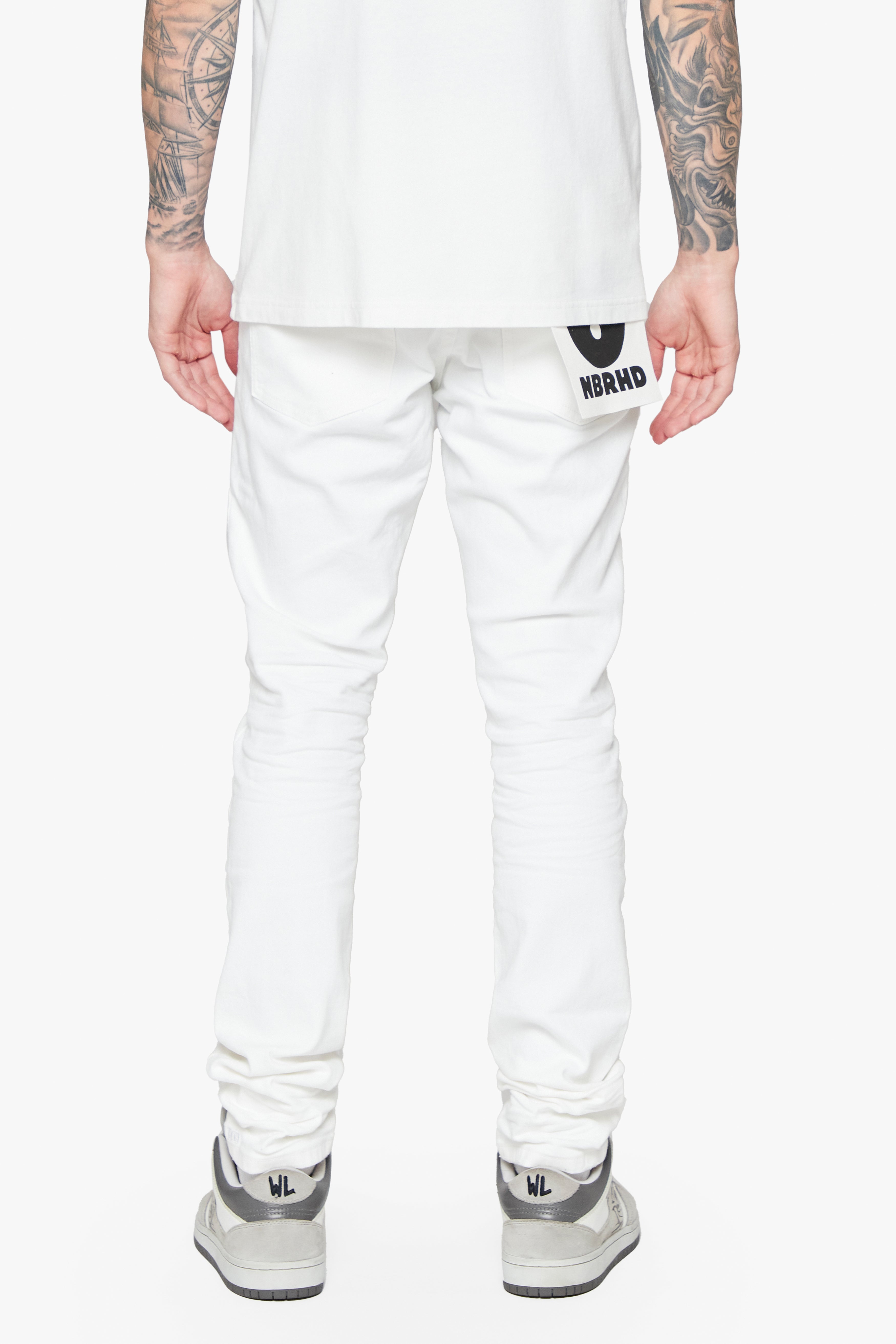 6thNBRHD SKINNY JEAN "PALI" -WHITE