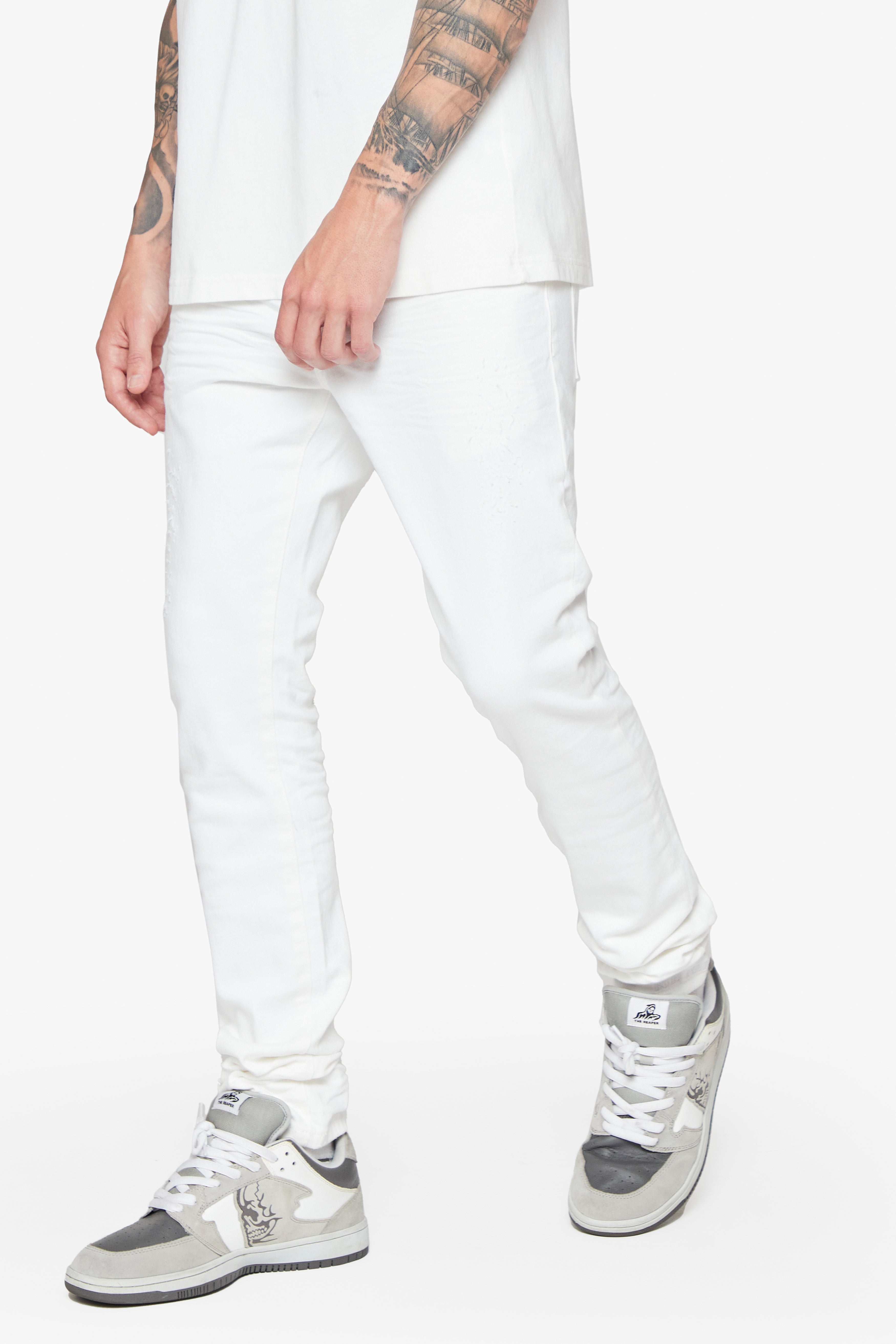 6thNBRHD SKINNY JEAN "PALI" -WHITE