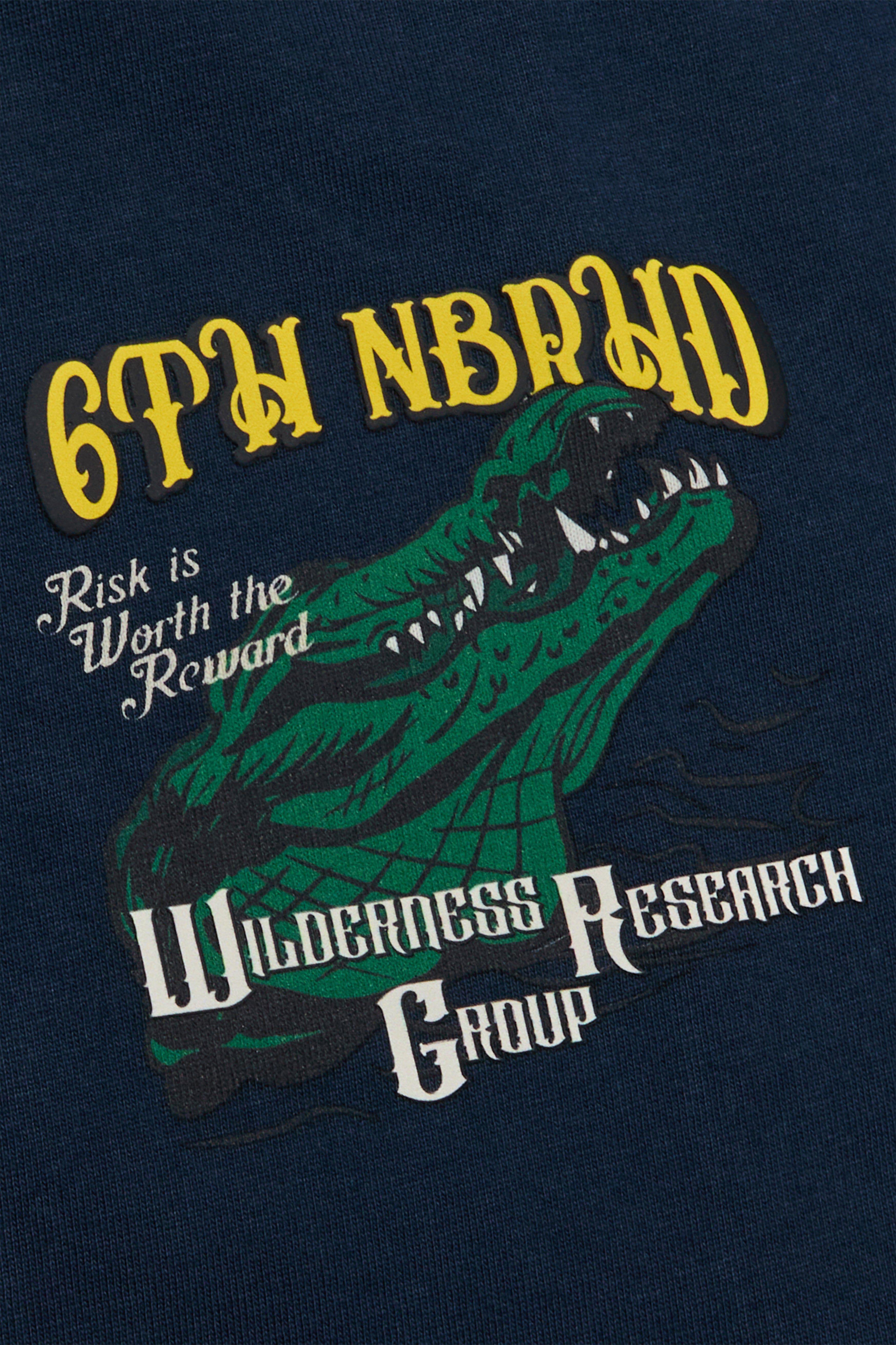 6thNBRHD TEE "GATOR" NAVY