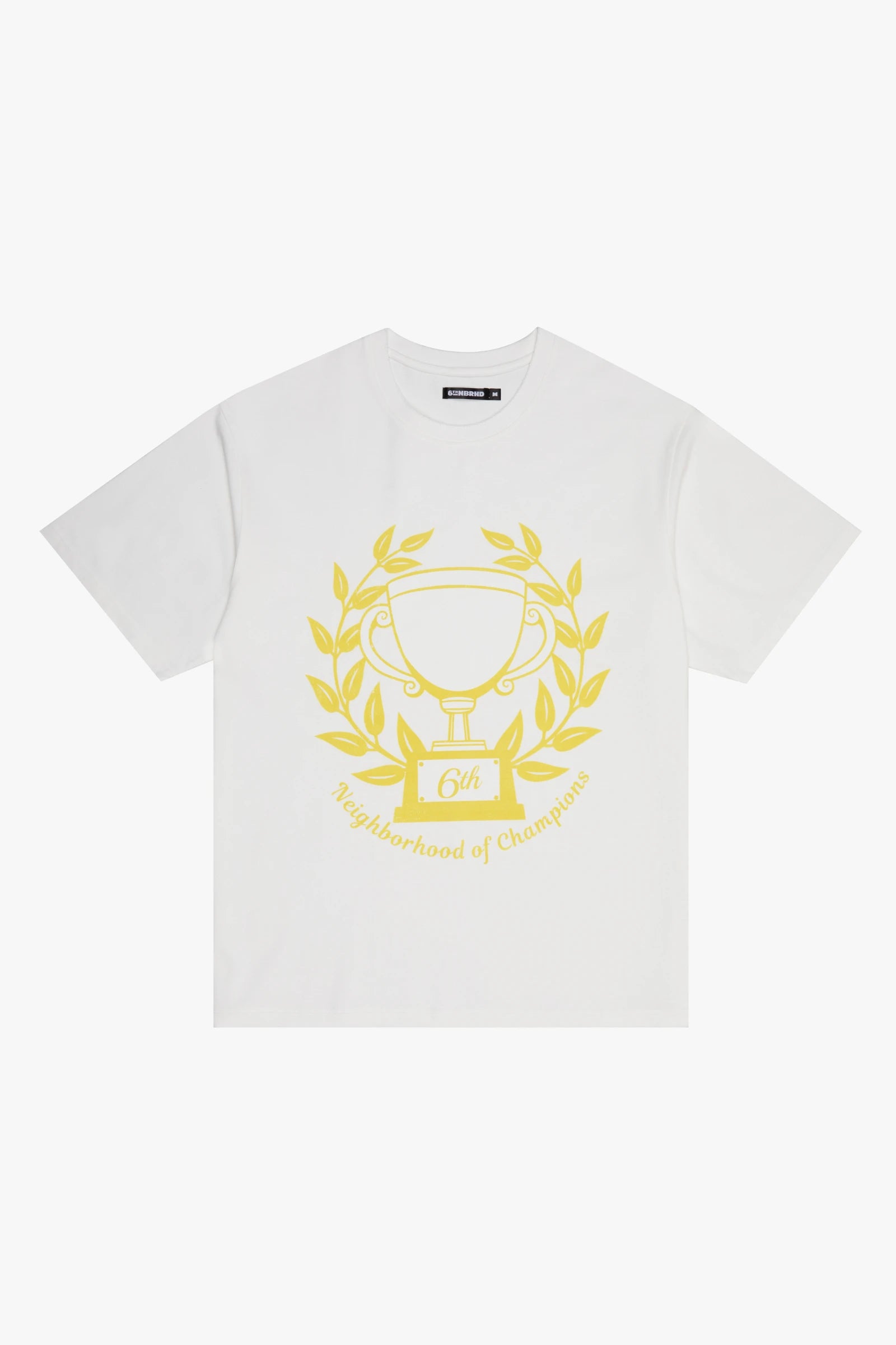"Trophy" Graphic Tee White