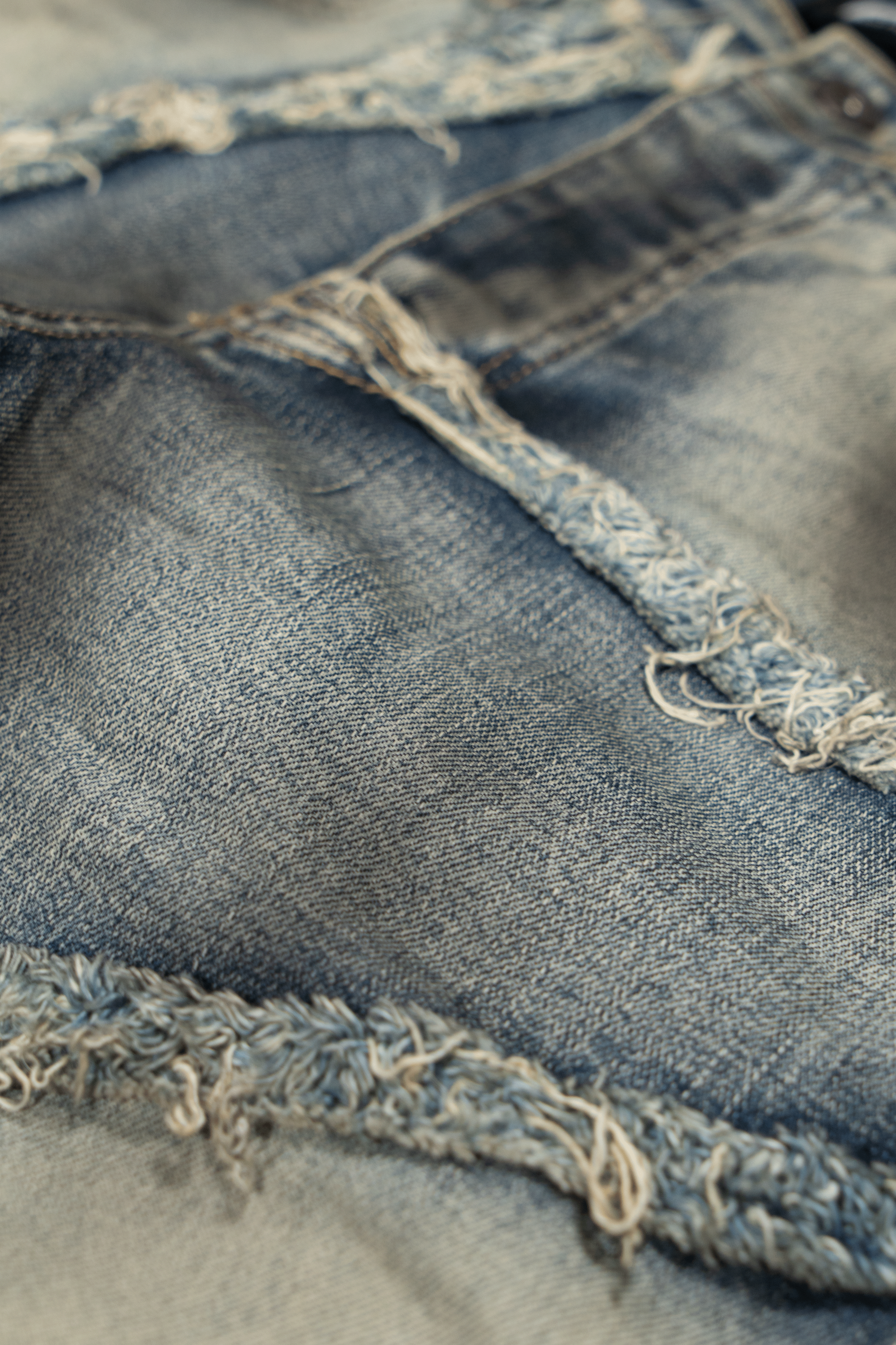 "Immortal" Stacked Jeans Dark Vintage