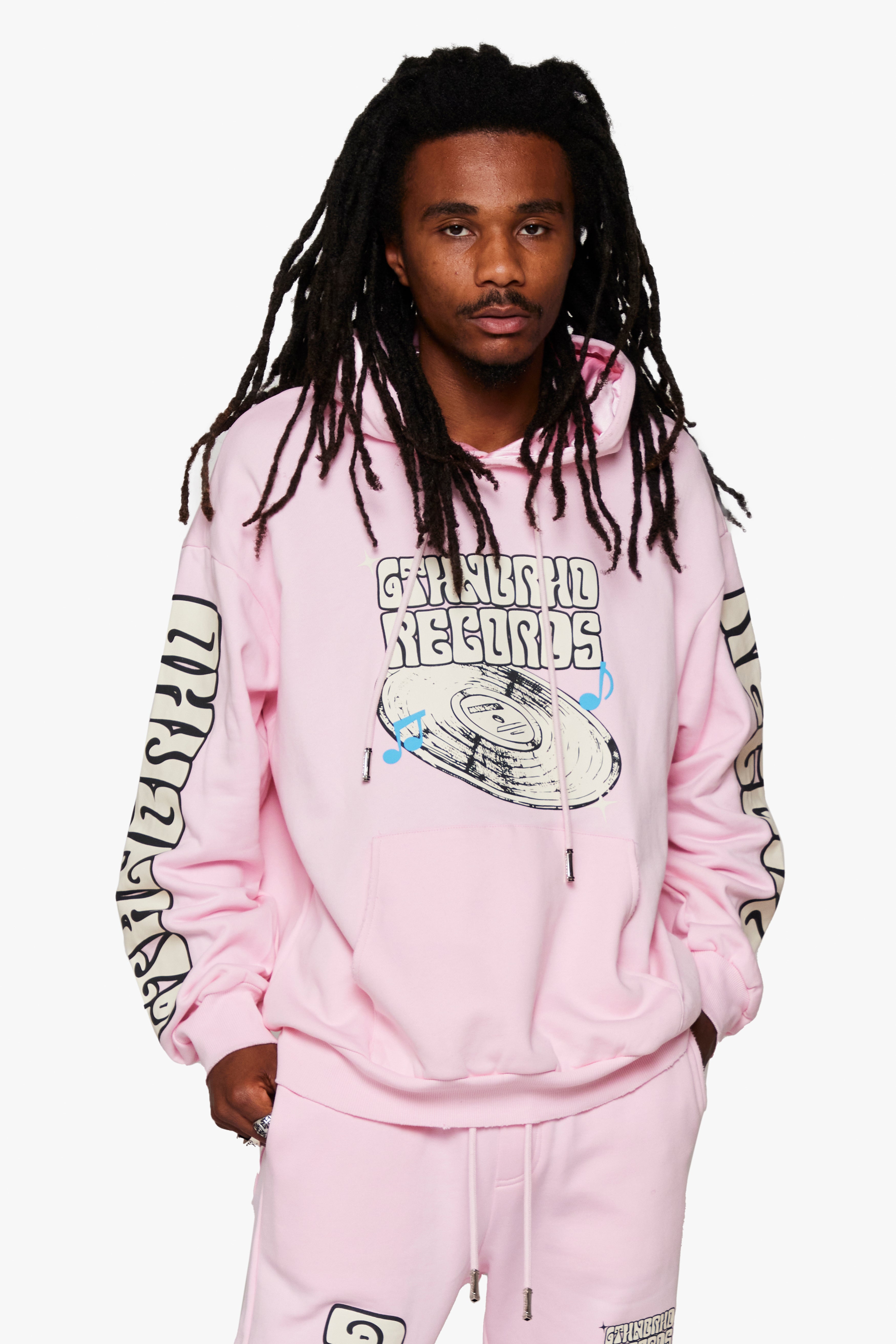 6thNBRHD PULLOVER "RADIO" LT PINK