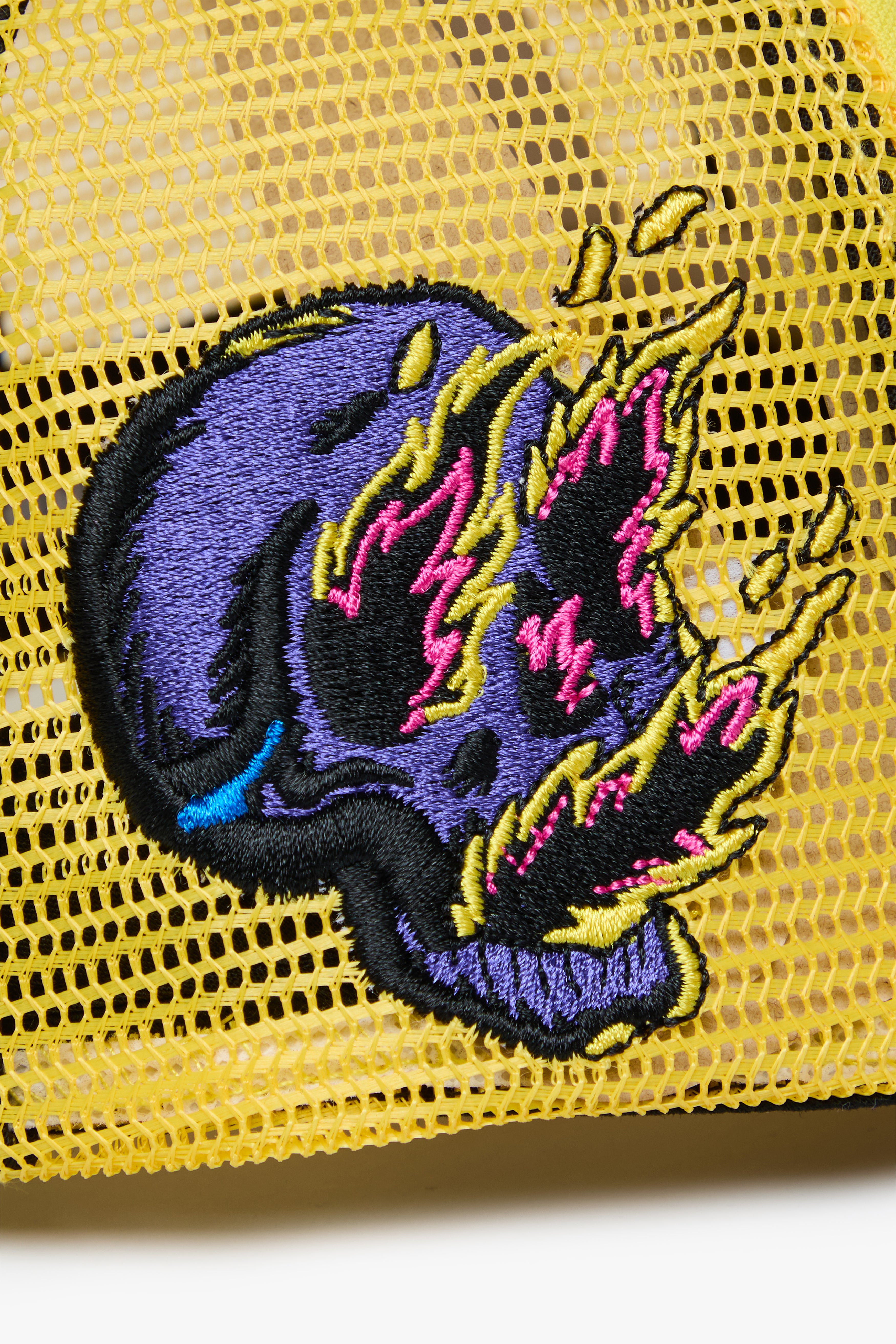 6thNBRHD HAT "DESIRE" -PNK/YLW