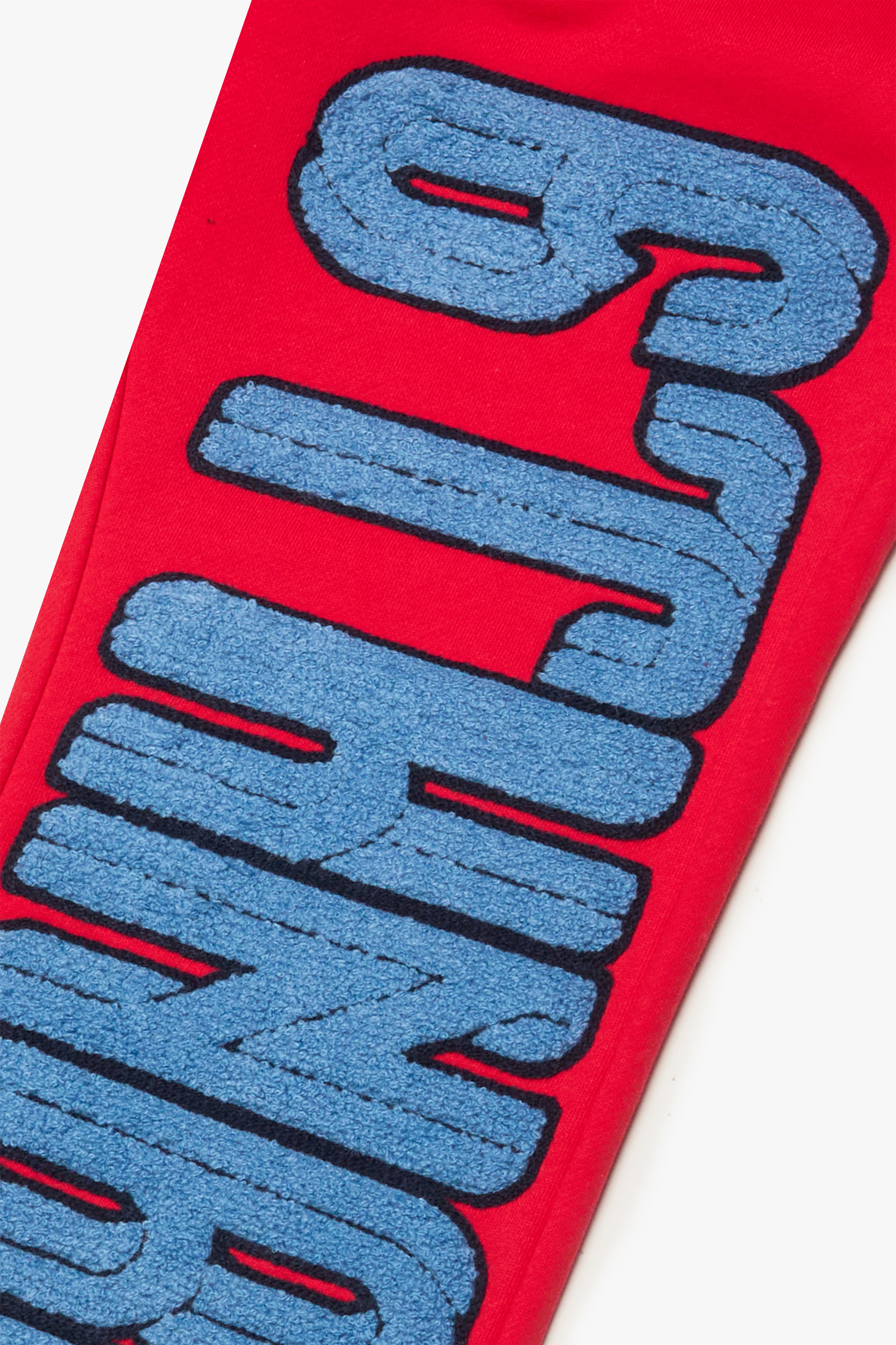 "Simply Living" Stacked Sweatpants Red