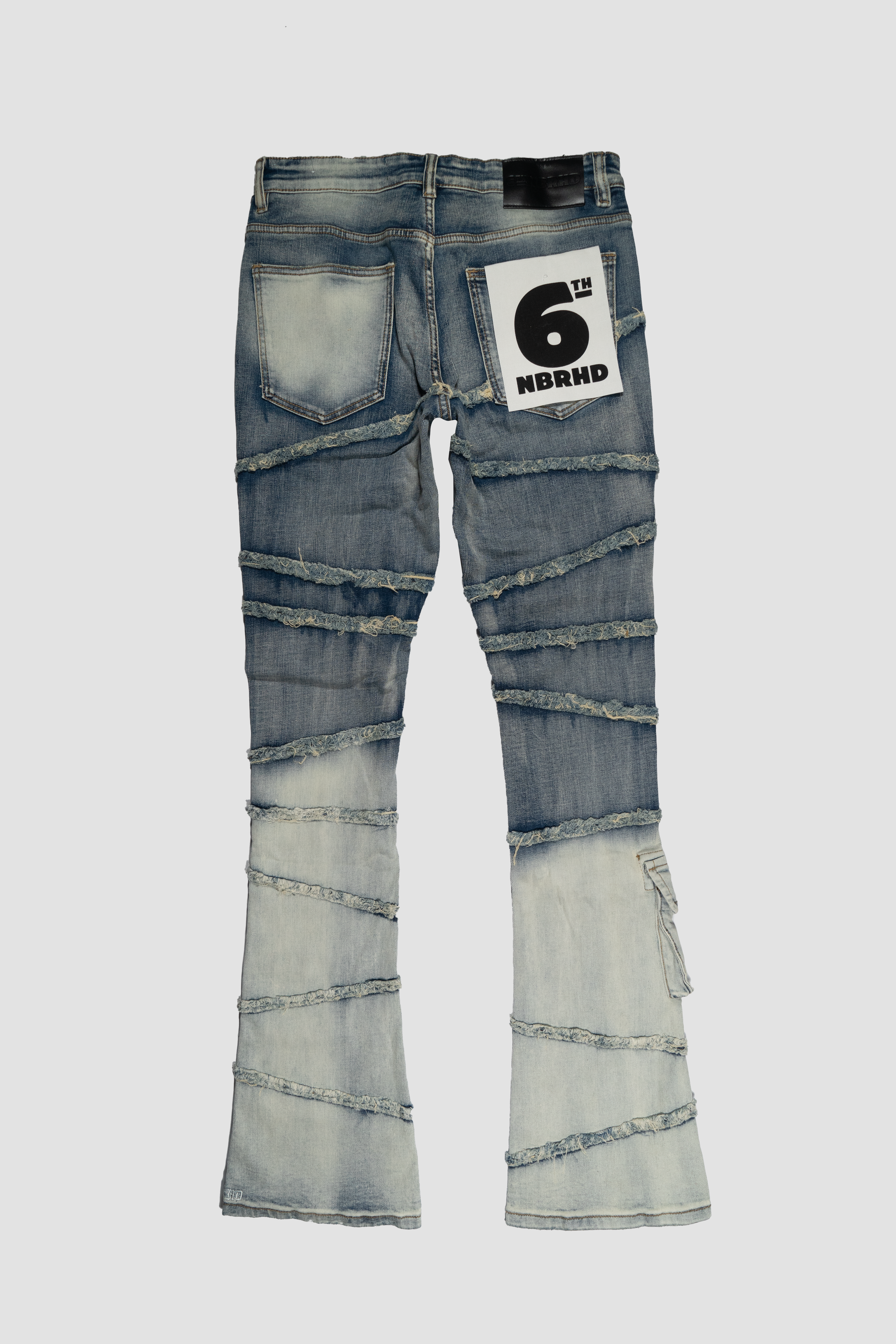 "Immortal" Stacked Jeans Light Vintage