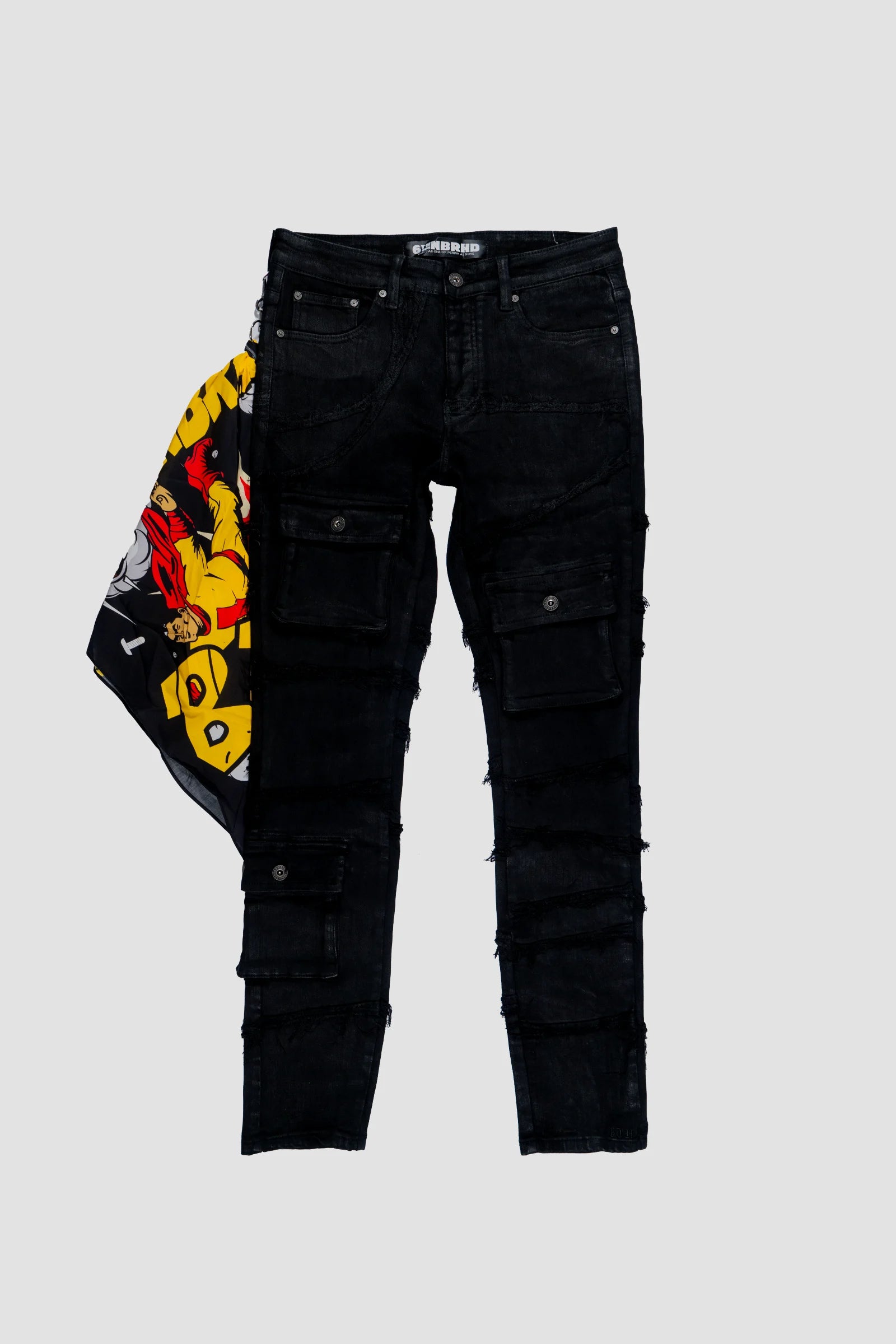 "Immortal" Skinny Jean Black