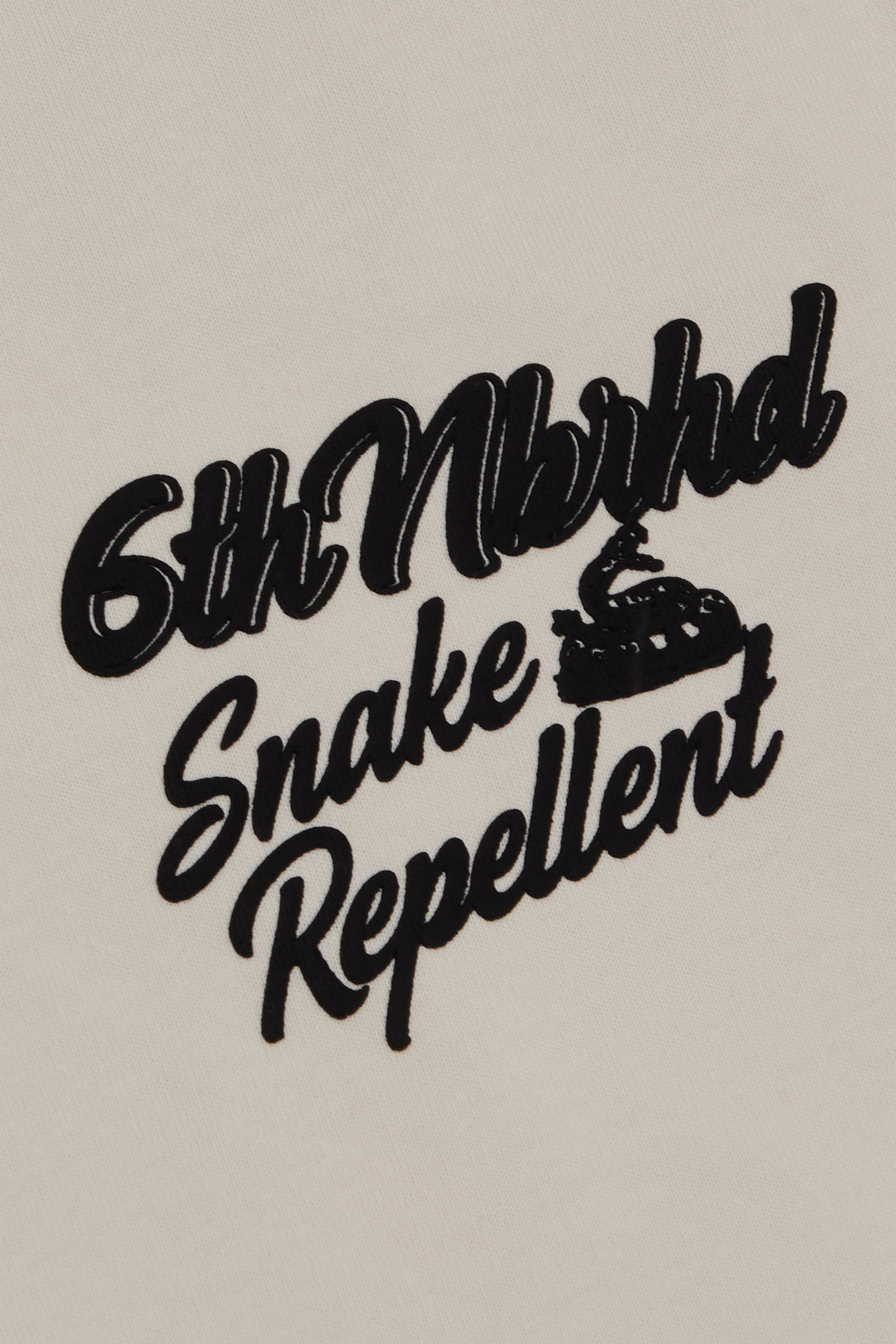 6thNBRHD TEE "SNAKE REPELLENT" CREAM