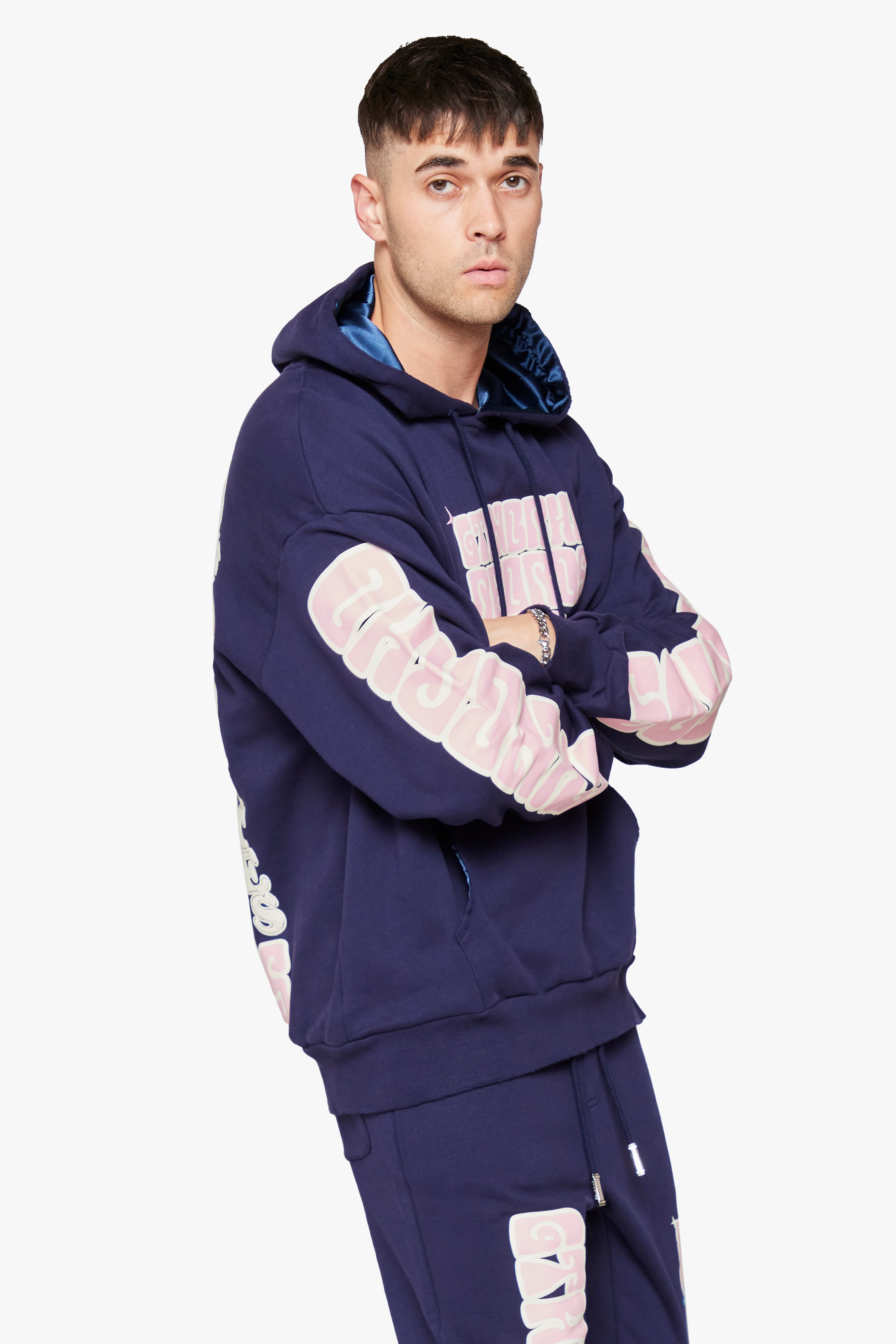 6thNBRHD PULLOVER "RADIO" NAVY