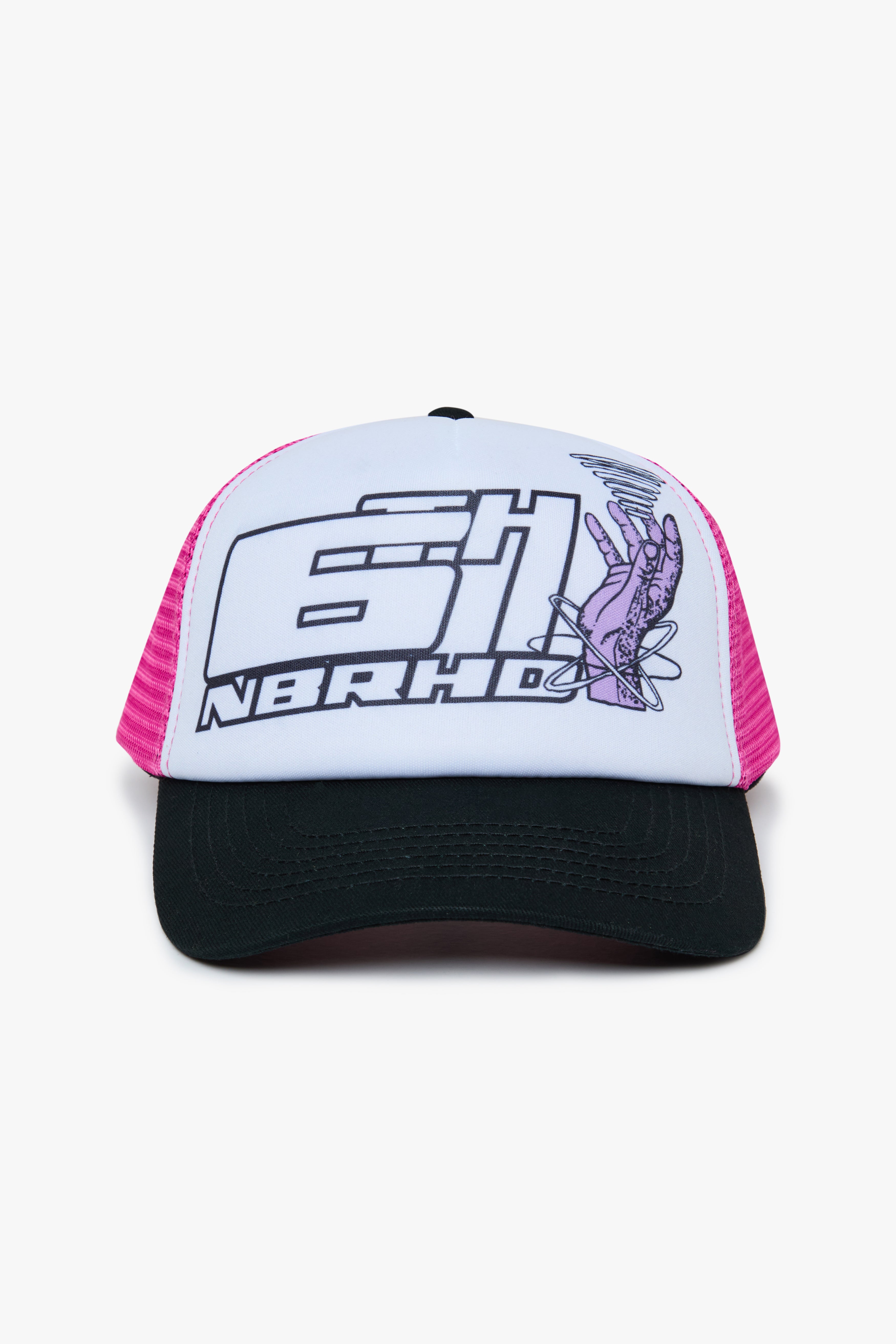 6thNBRHD HAT "TESTING" -PNK/BLACK