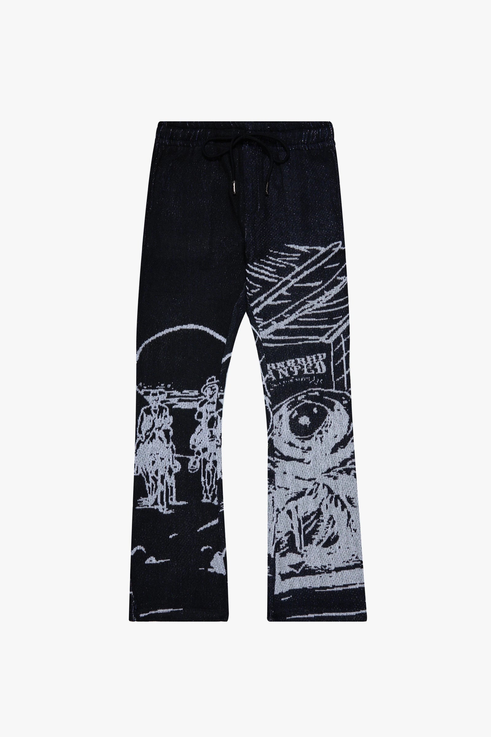 "Quickdraw" Tapestry Pants Black