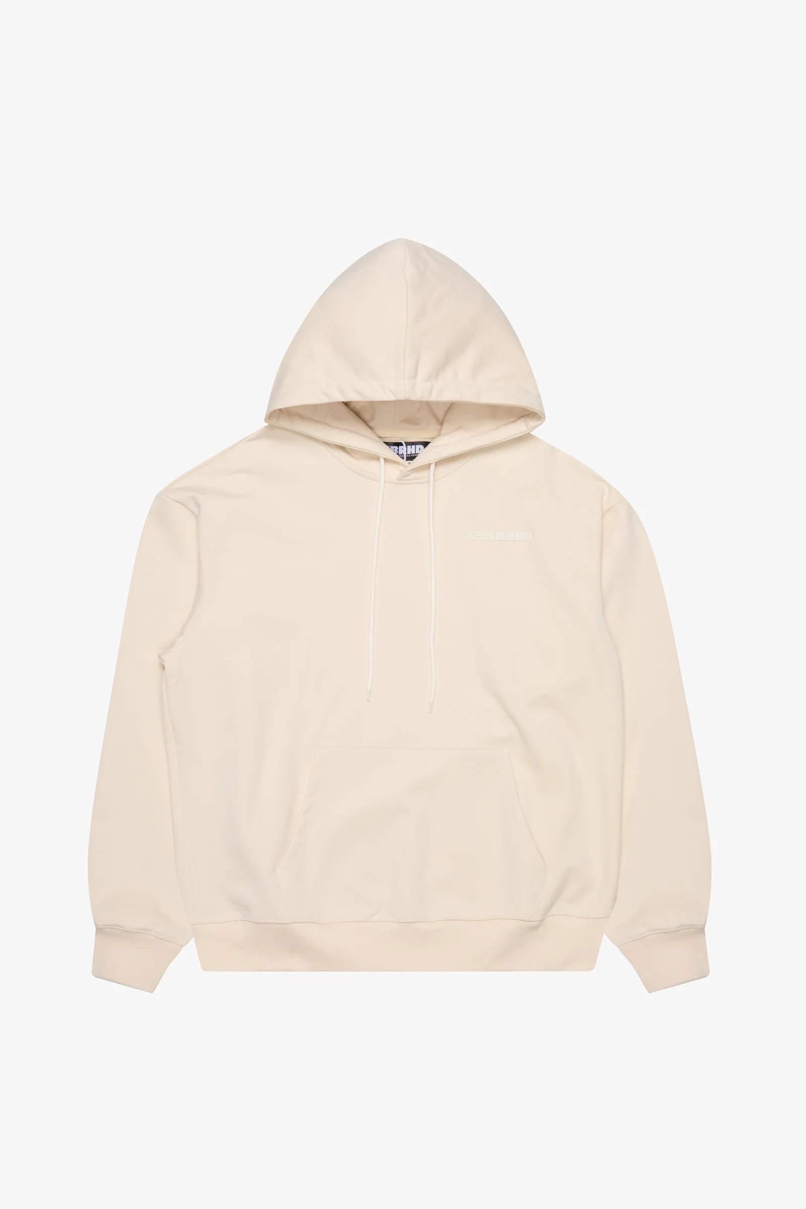 "Esntl 2.0" Pullover Hoodie Cream