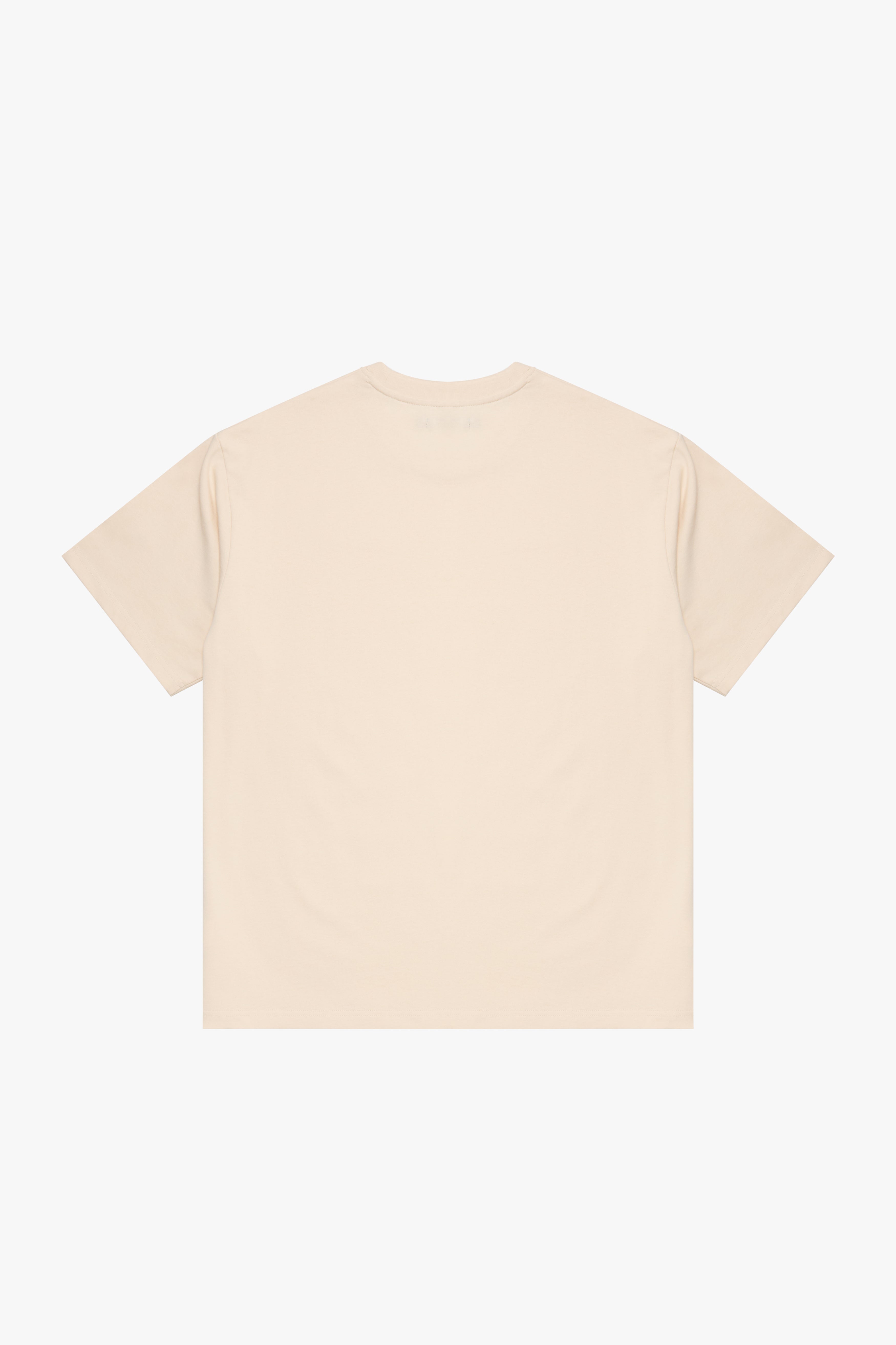 6thNBRHD TEE "ESNTL 2.0" CREAM