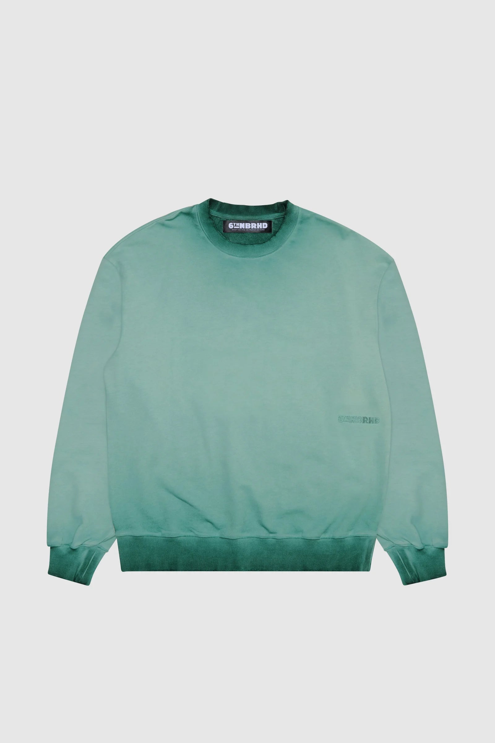 "Esntl 2.0" Crewneck Sweatshirt Green