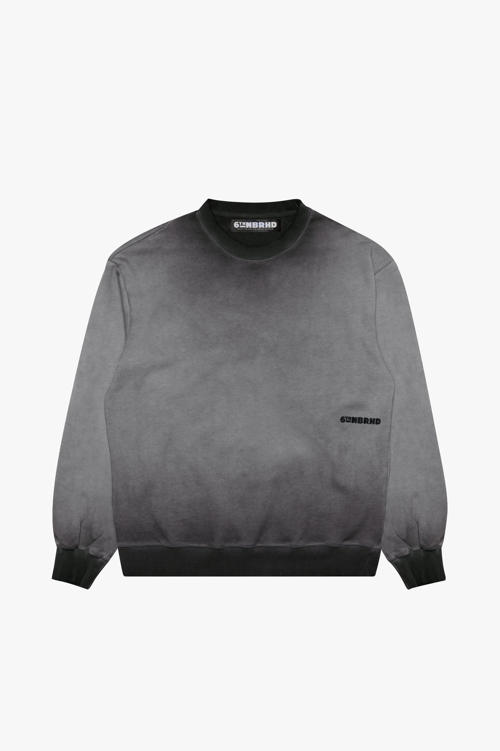 "Esntl 2.0" Crewneck Sweatshirt Grey