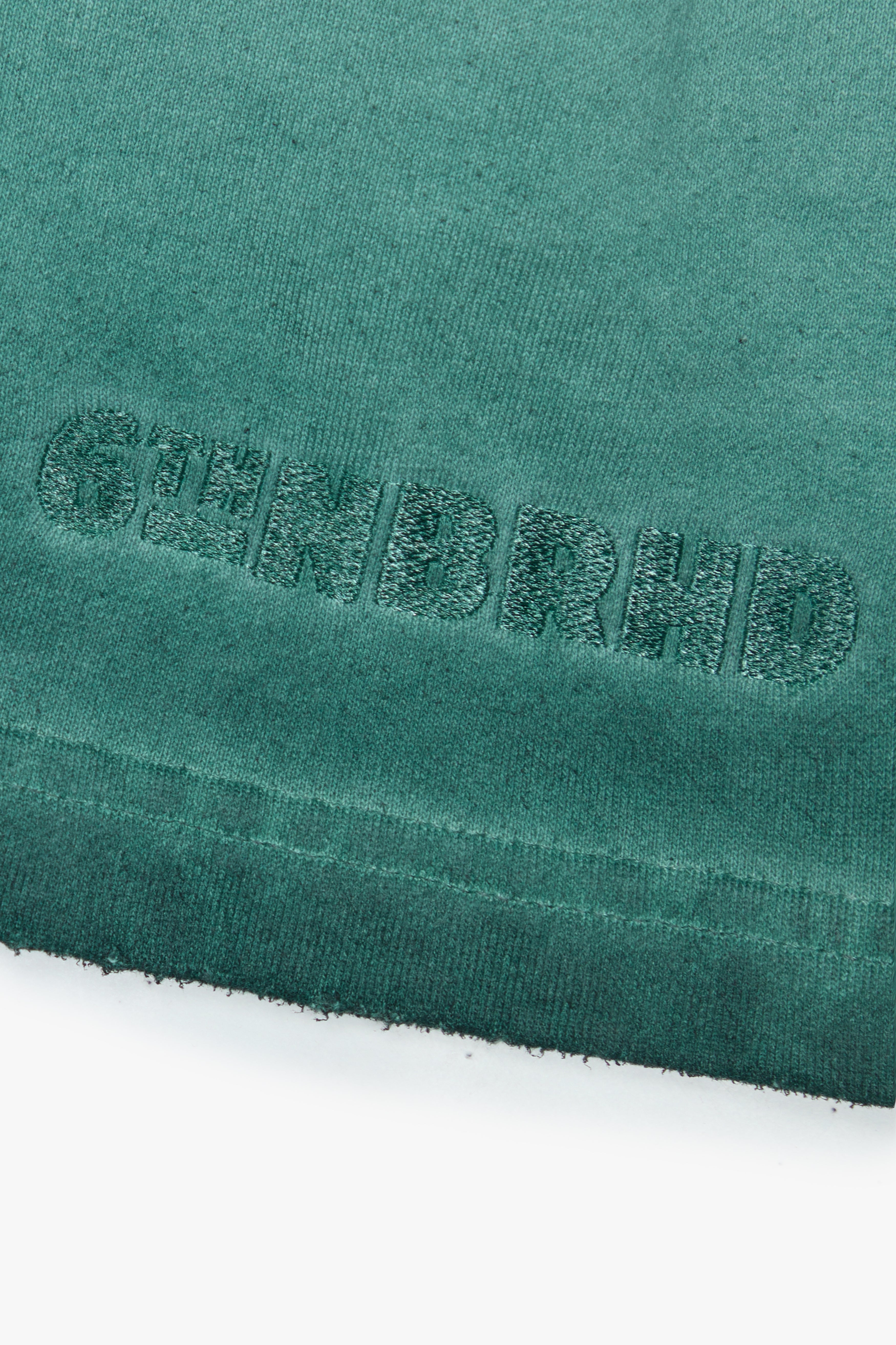 "Esntl 2.0" Vintage Corduroy Shorts Green