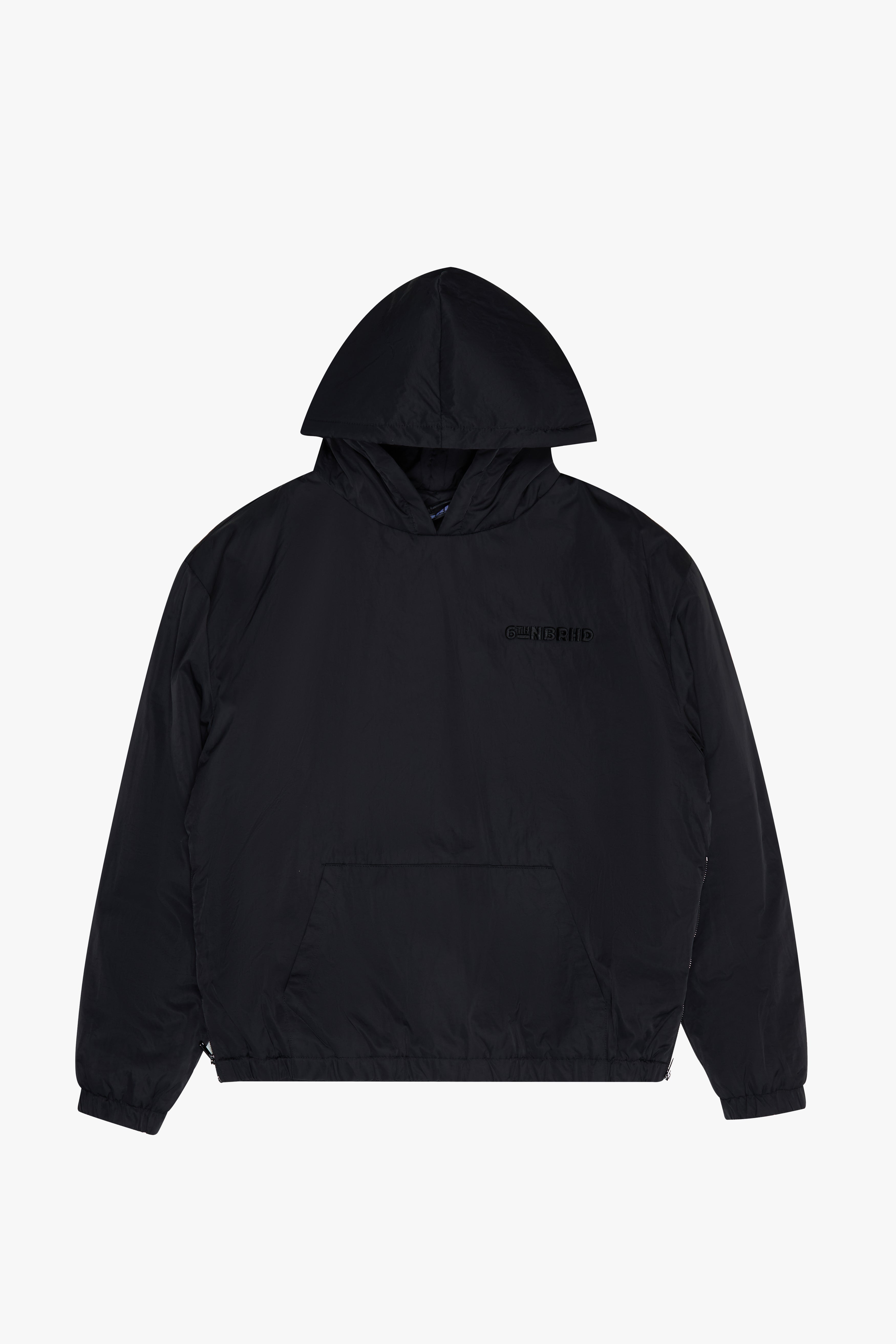 "Sleek" Nylon Jacket Black