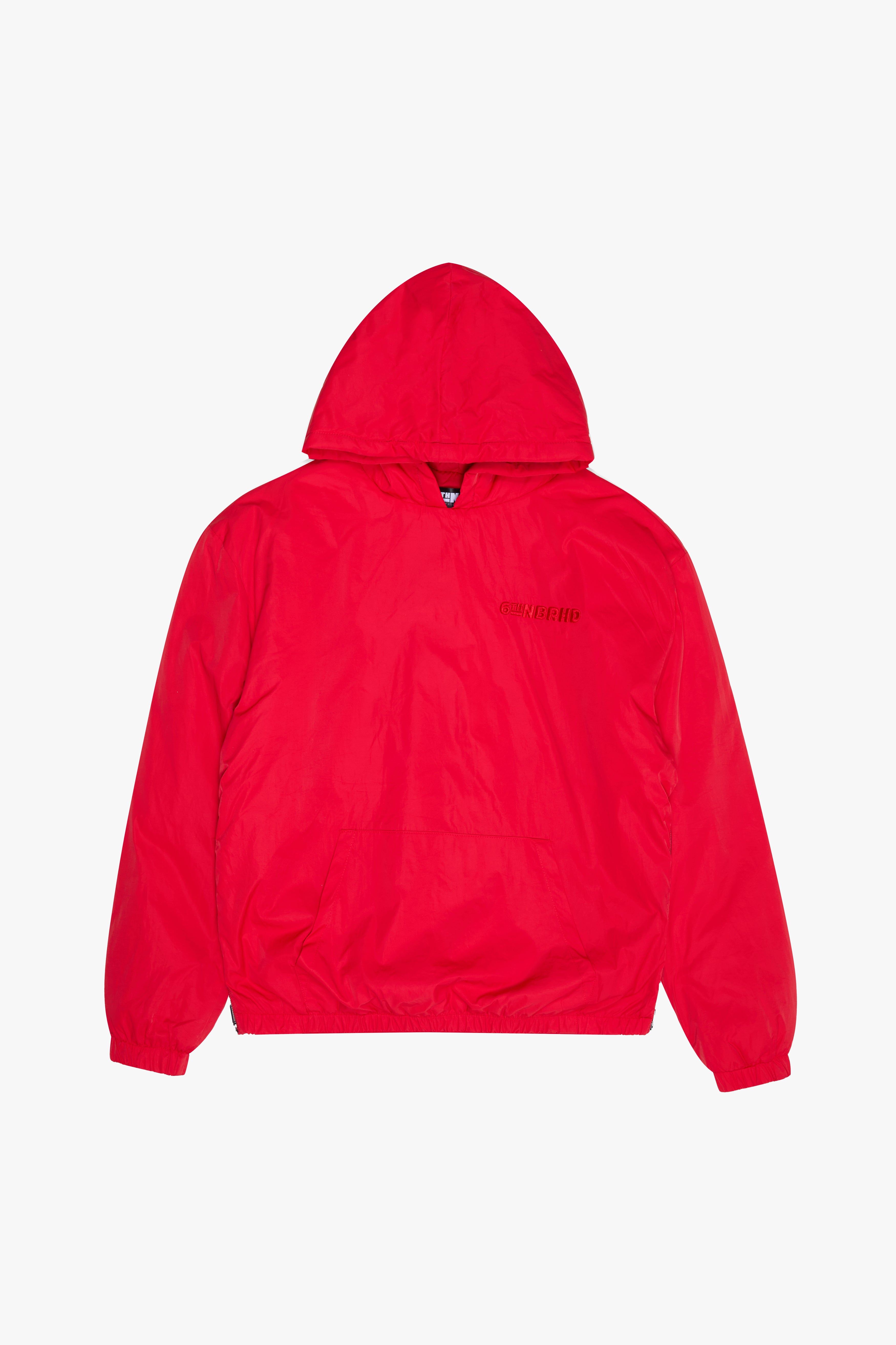 "Sleek" Nylon Jacket Red