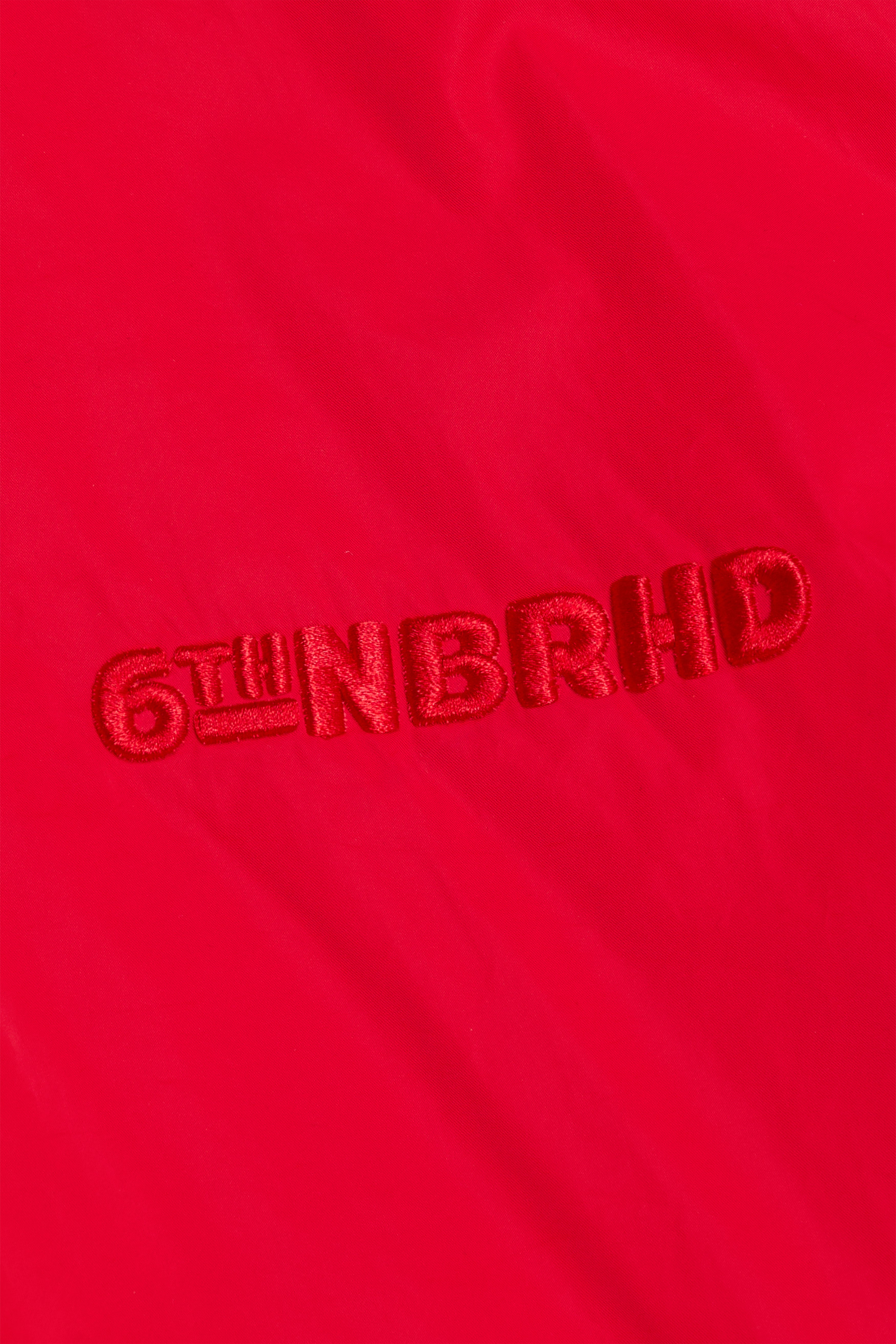 "Sleek" Nylon Jacket Red