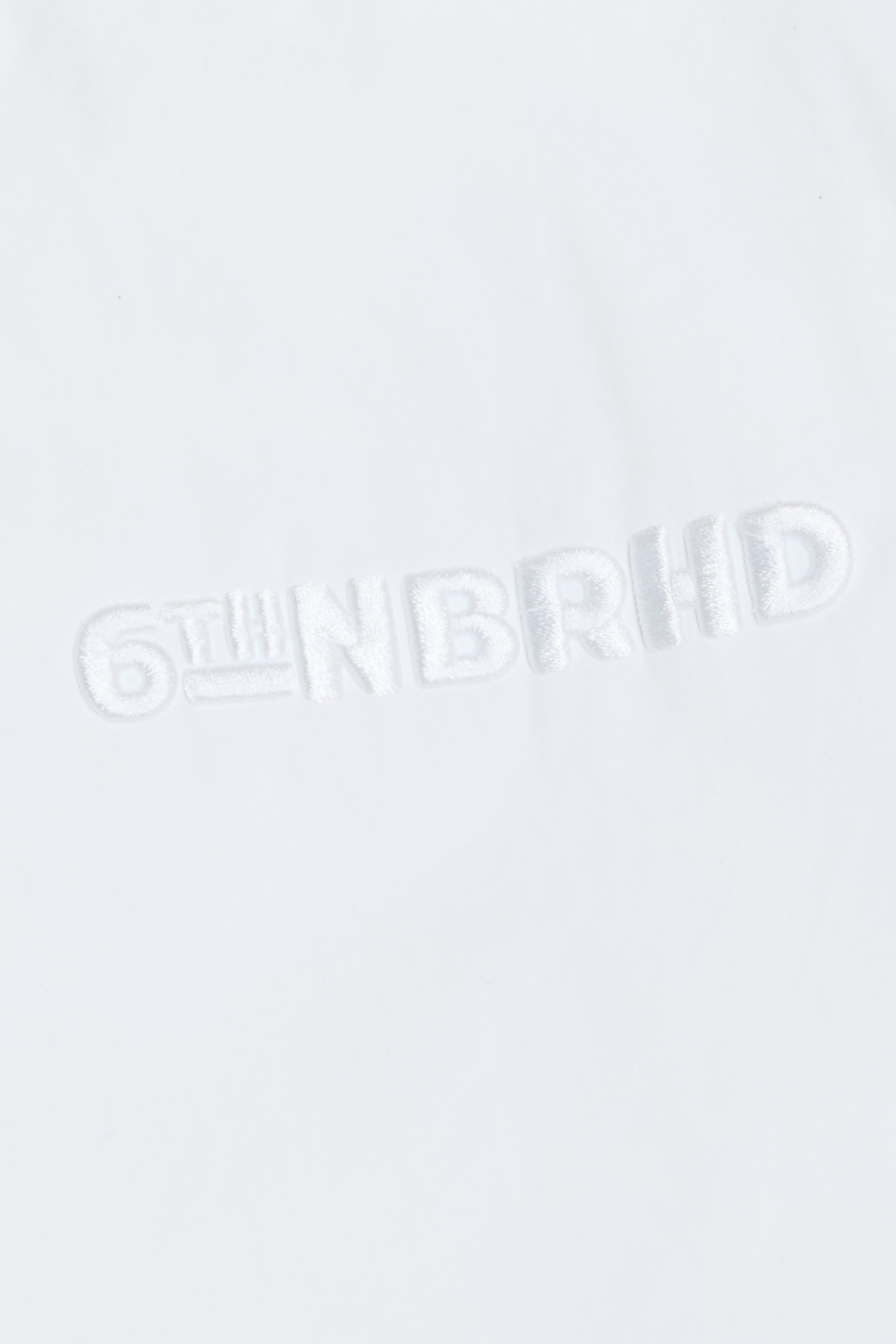 "Sleek" Relaxed Nylon Jacket White