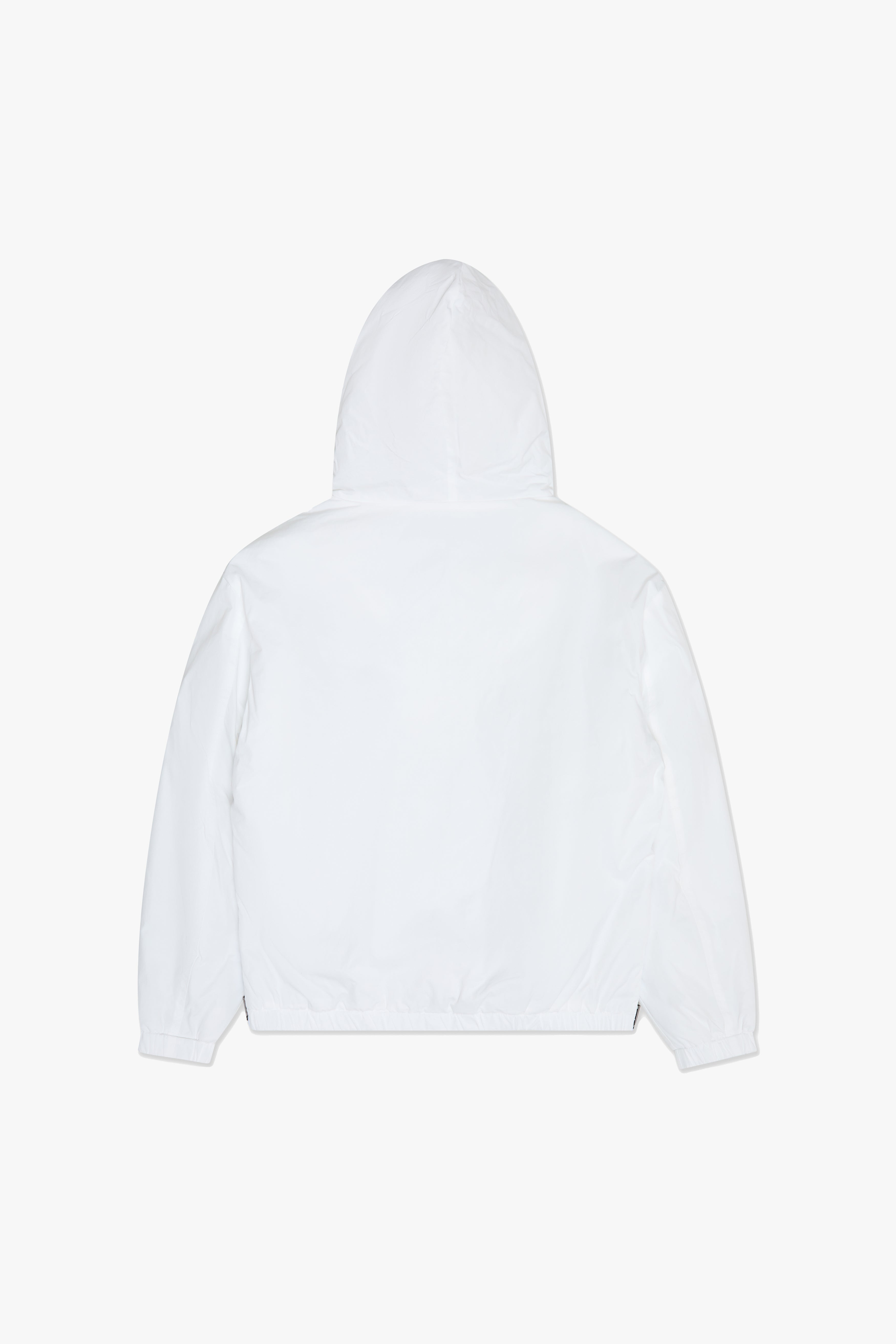 "Sleek" Relaxed Nylon Jacket White