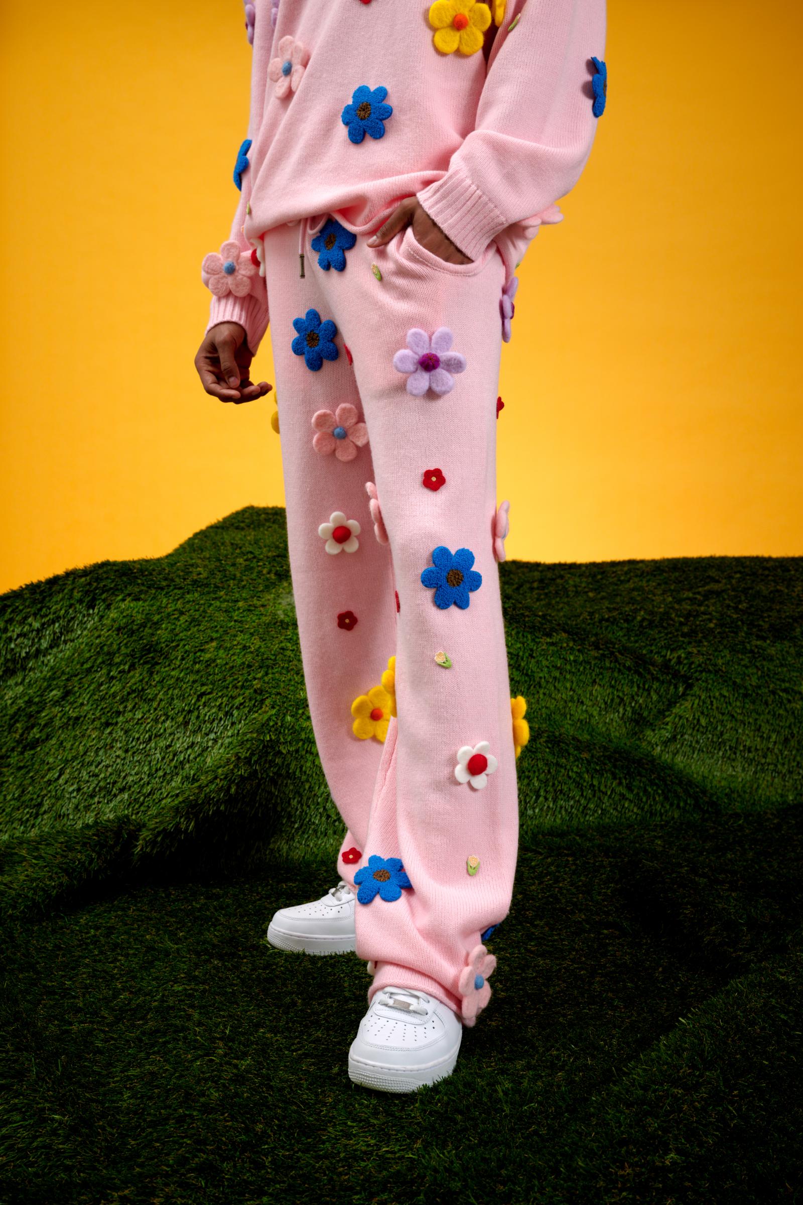 "Bloom" Relaxed Pants Petal Pink