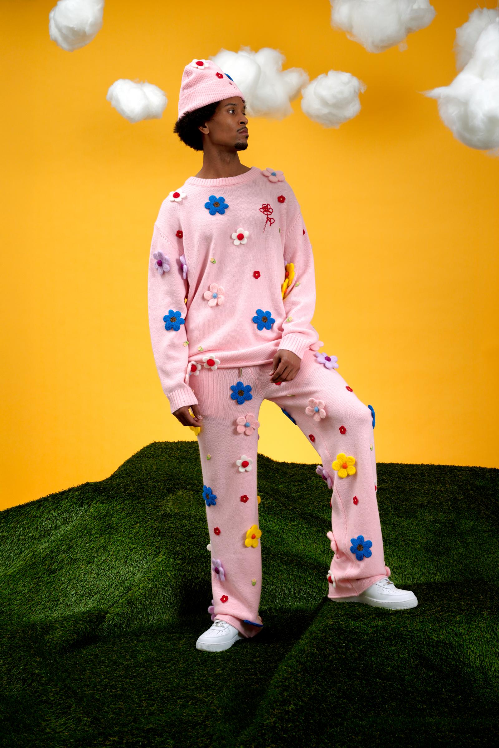 "Bloom" Relaxed Pants Petal Pink