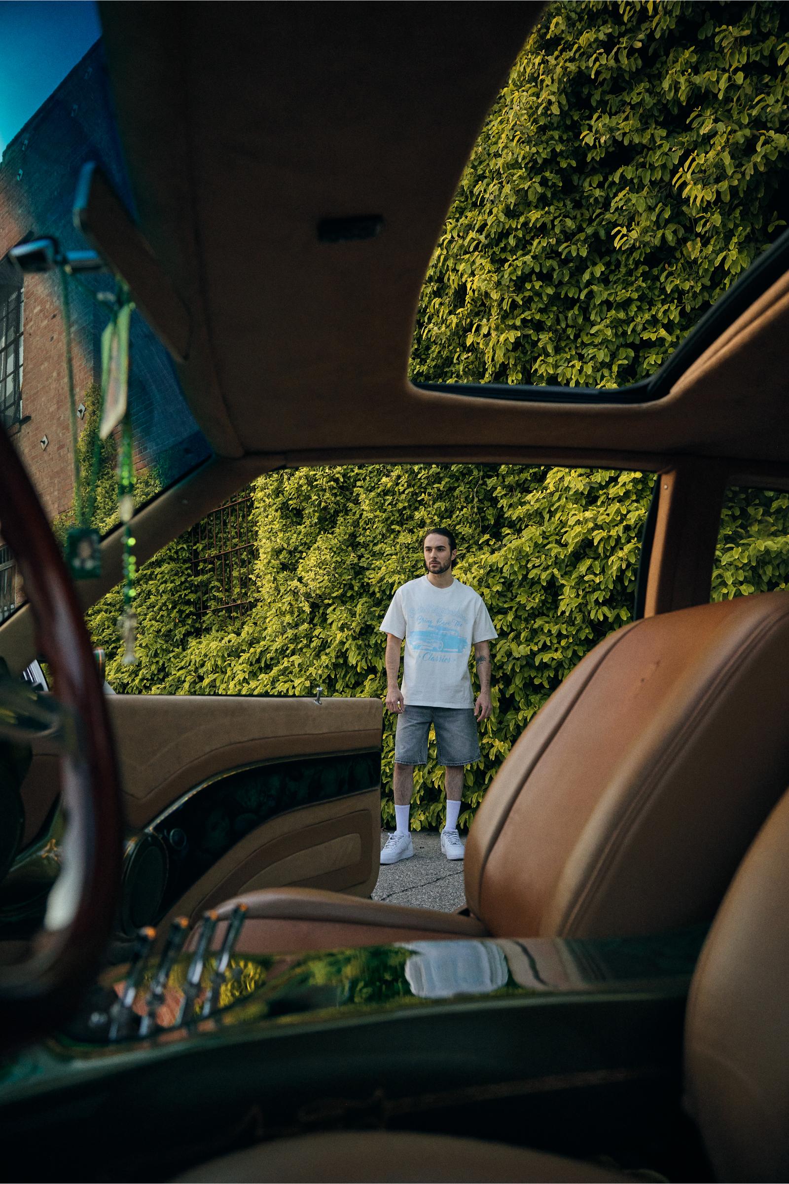 "Classic Is Back" Boxy Tee White