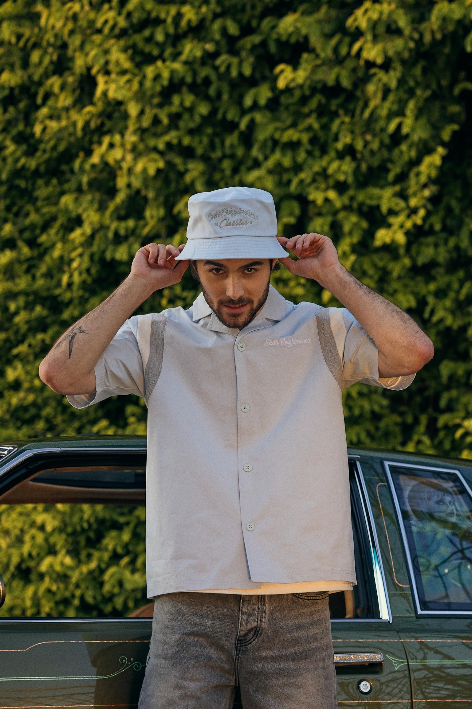 "Shade" Bucket Hat Light Blue