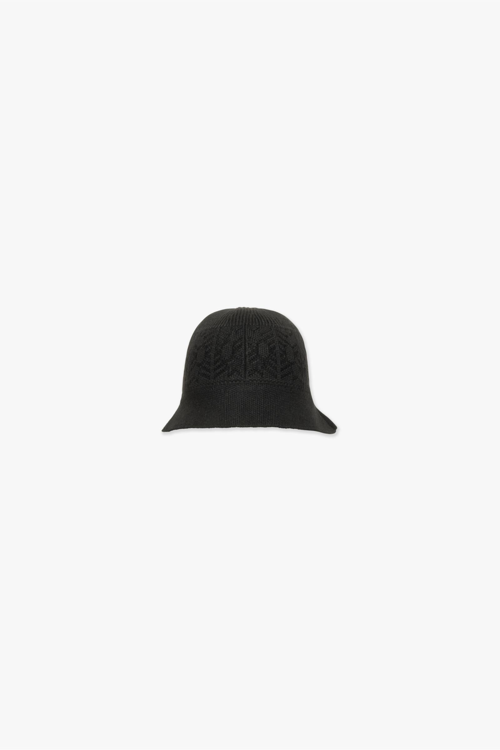 "TIKI" - BUCKET HAT BLACK