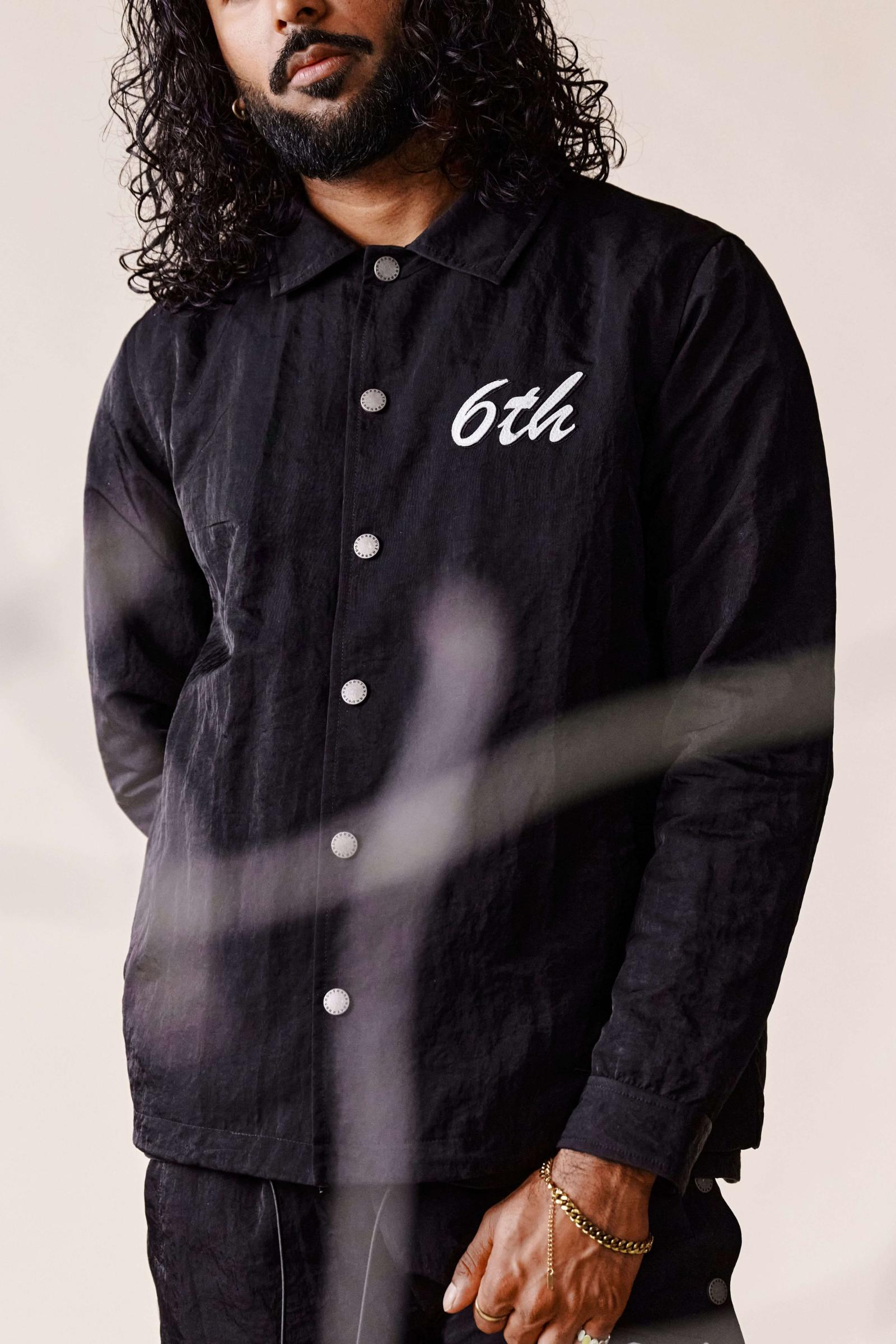 "Starter" Nylon Jacket Black