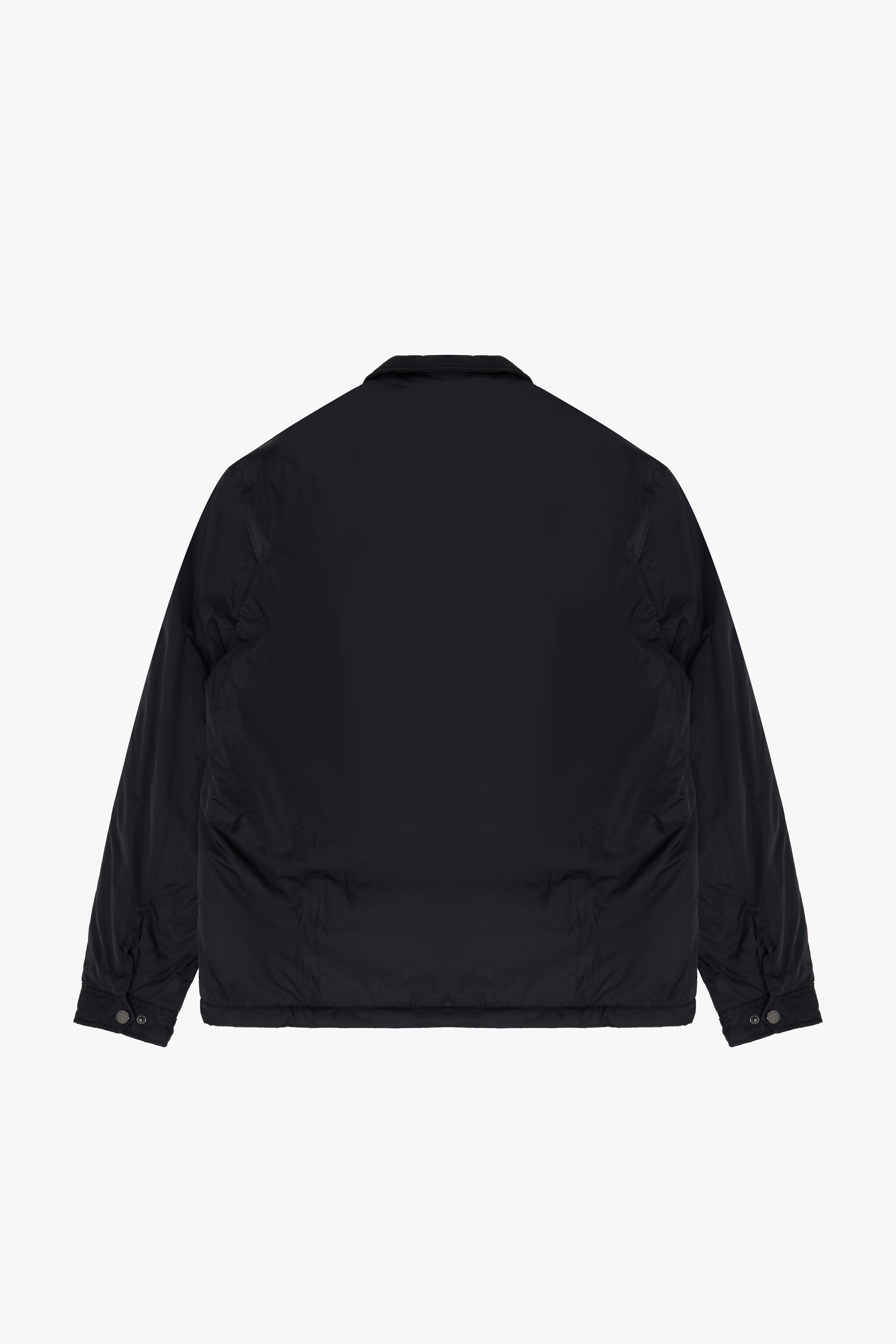 "Slippery" Nylon Jacket Black